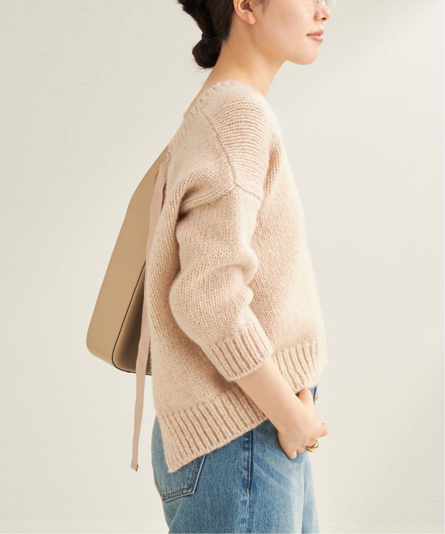 plage LE PETIT PULLE ニット ベージュ LE PETIT PULLE / ル プティ プレ 別注 BALLERINA ニット