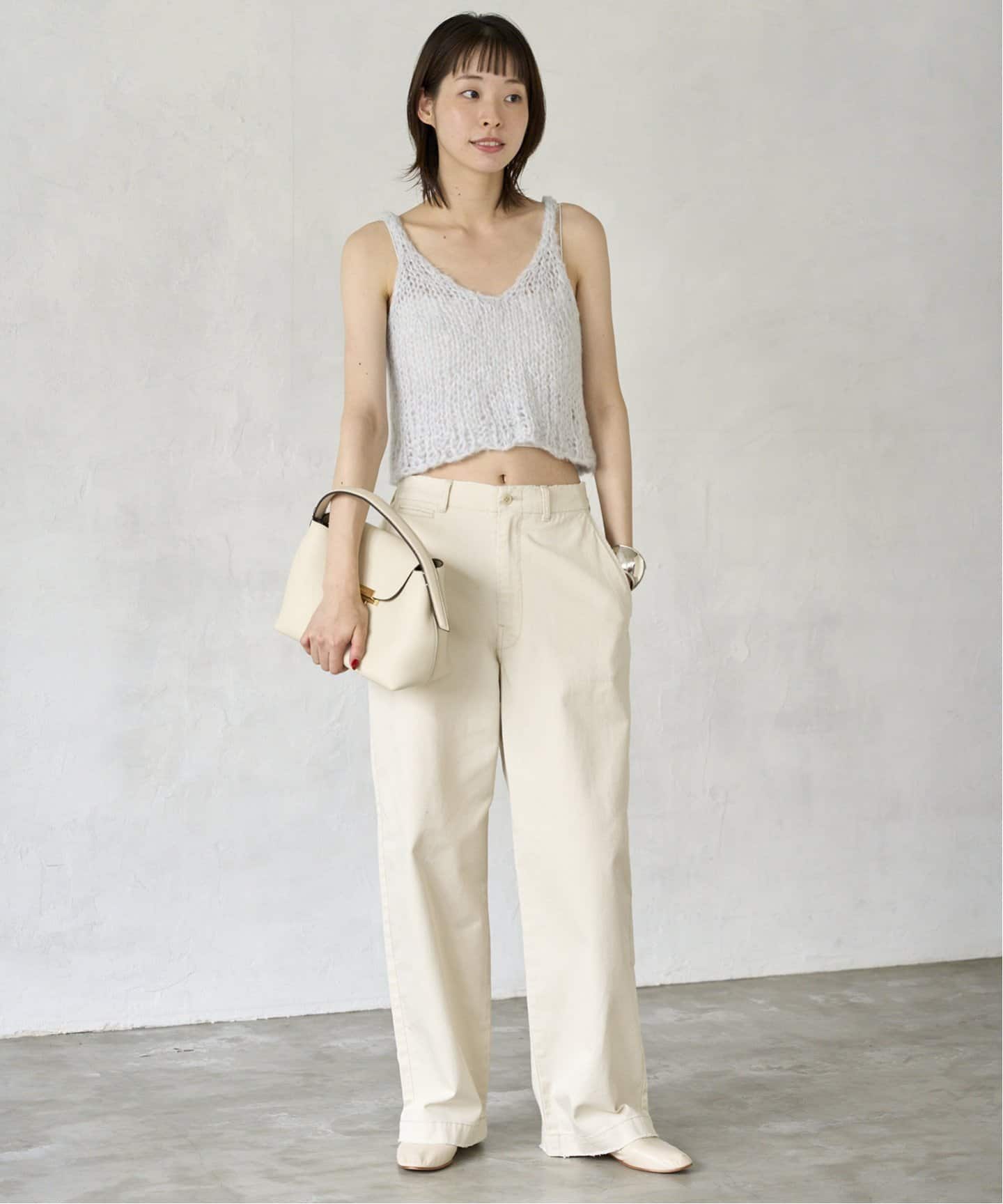 Plage ISOBEL CLEO / イザベルクリオ SILK タンク ISOBEL CLEO/イザベルクリオ SILK タンク（ニット／セーター）｜Plage