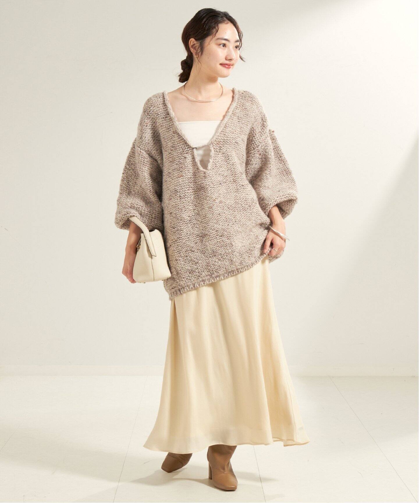 WEB限定追加》ENRICA/エンリカ PIN プルオーバー（ニット／セーター  