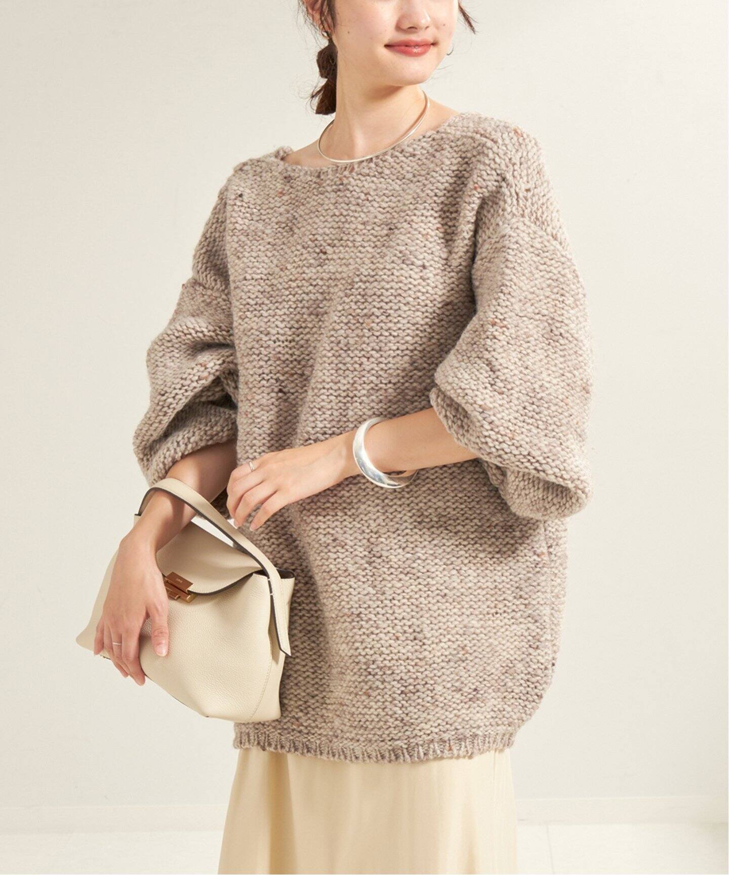 WEB限定追加》ENRICA/エンリカ PIN プルオーバー（ニット／セーター  