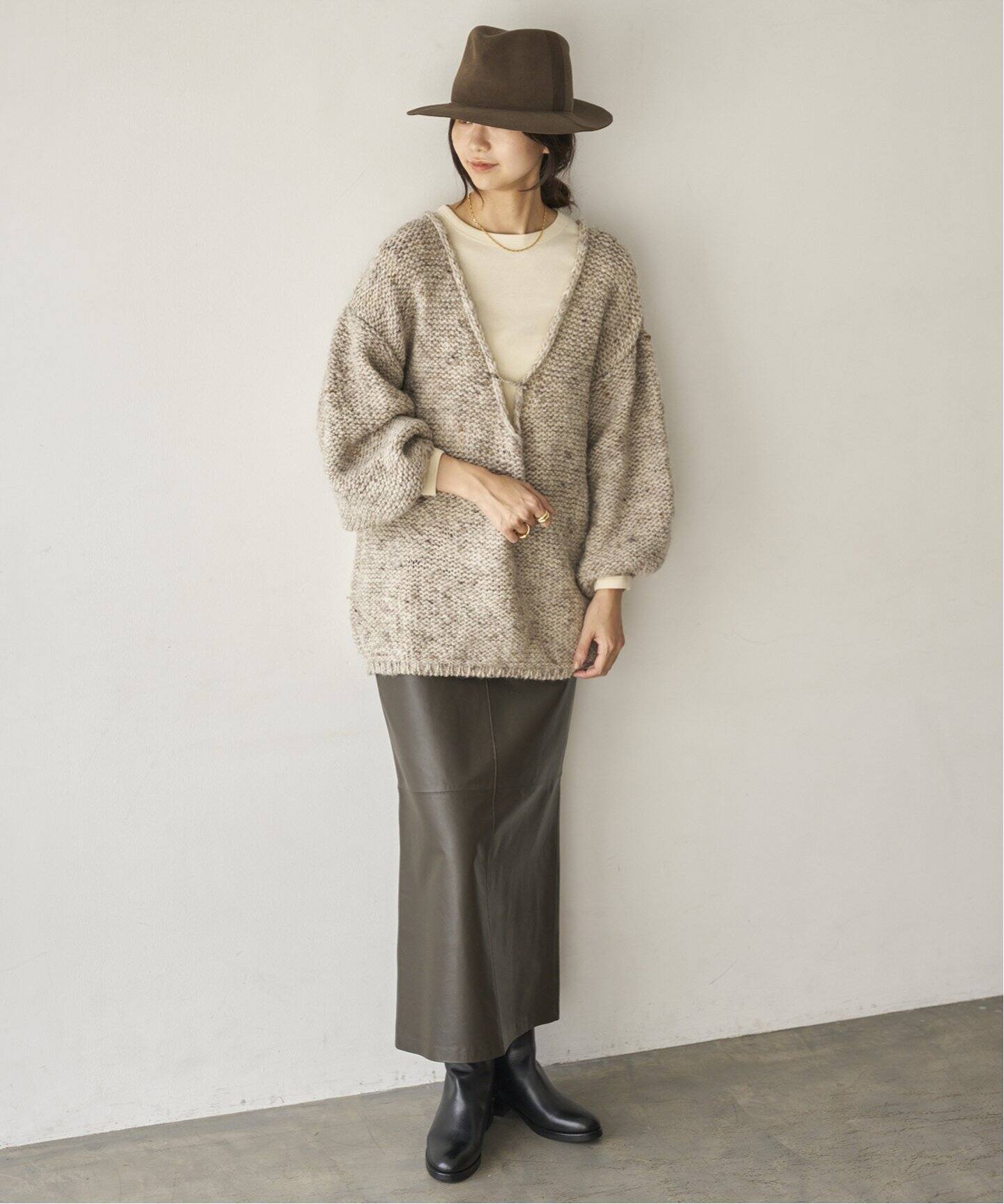 WEB限定追加》ENRICA/エンリカ PIN プルオーバー（ニット／セーター  