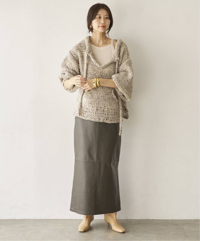 ENRICA/エンリカ DRAWSTRING プルオーバー（ニット／セーター）｜Plage  