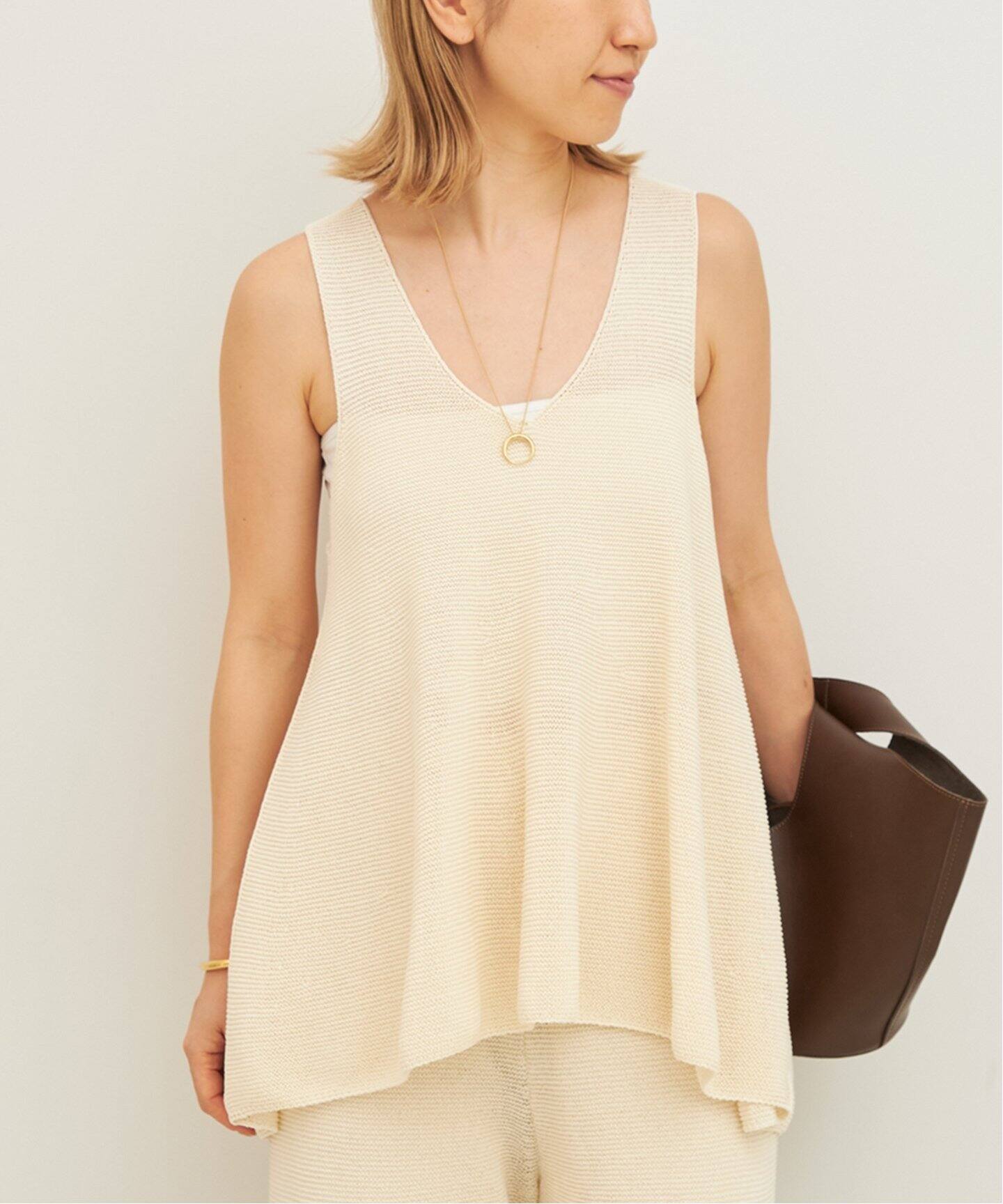 enrica/エンリカ KNIT タンクトップ（ニット／セーター）｜Plage  