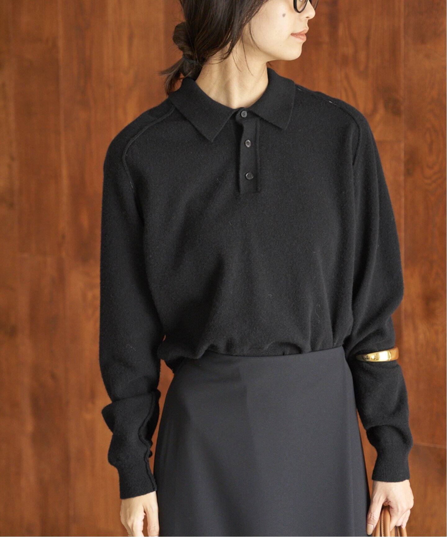 ROBERTO COLLINA/ロベルトコリーナ 別注 WL/CA COLLAR プルオーバー  