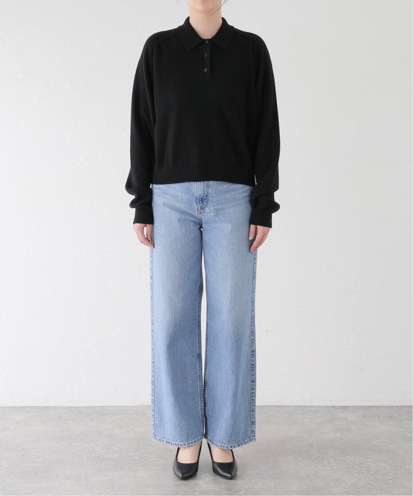 ROBERTO COLLINA/ロベルトコリーナ 別注 WL/CA COLLAR プルオーバー 
