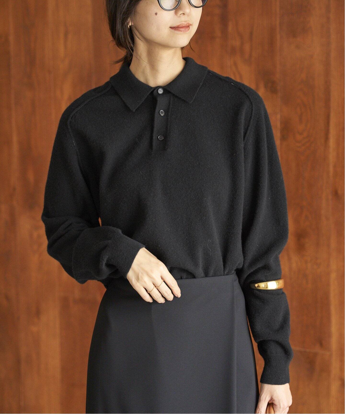 ROBERTO COLLINA/ロベルトコリーナ 別注 WL/CA COLLAR プルオーバー 