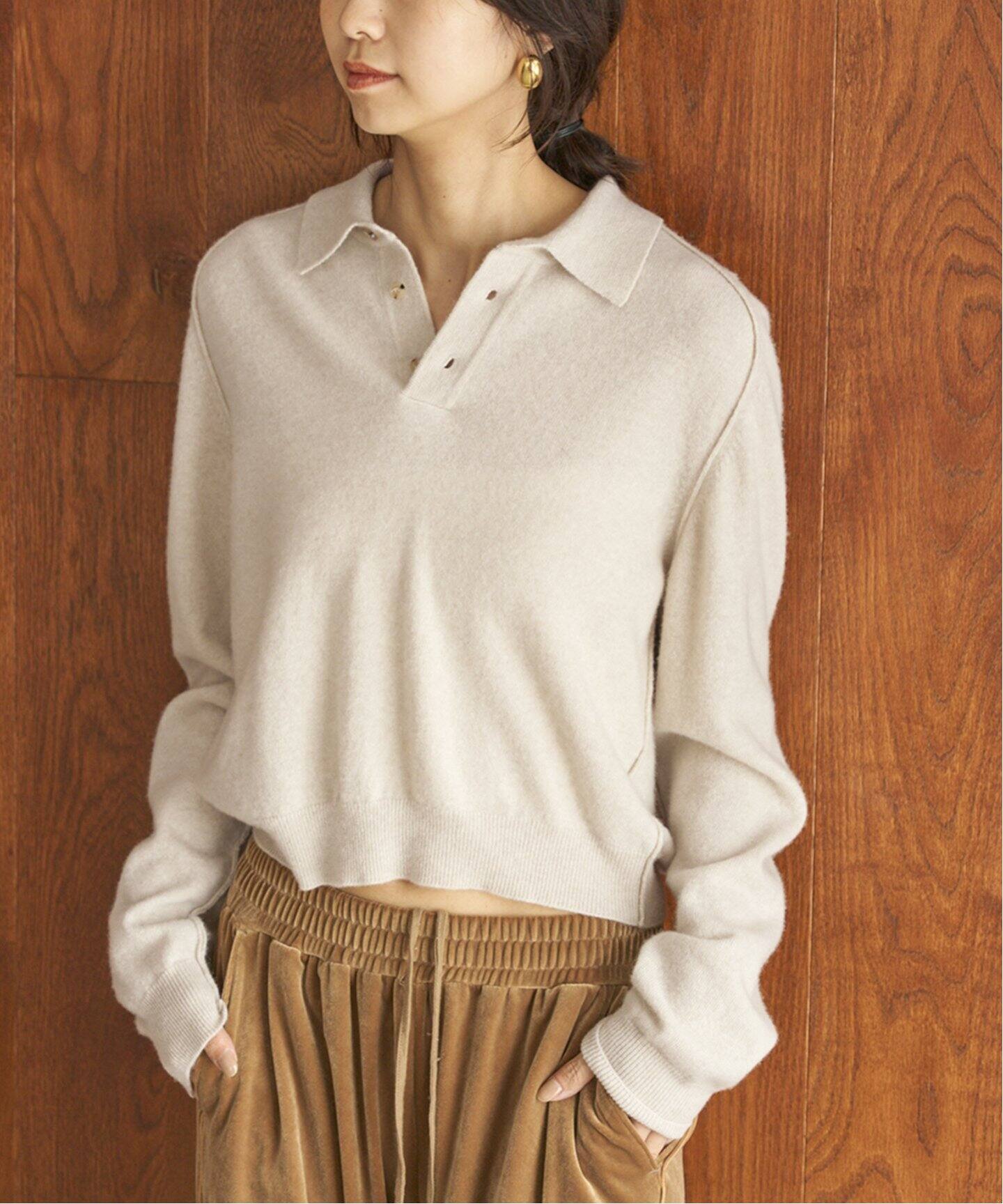ROBERTO COLLINA/ロベルトコリーナ 別注 WL/CA COLLAR プルオーバー 