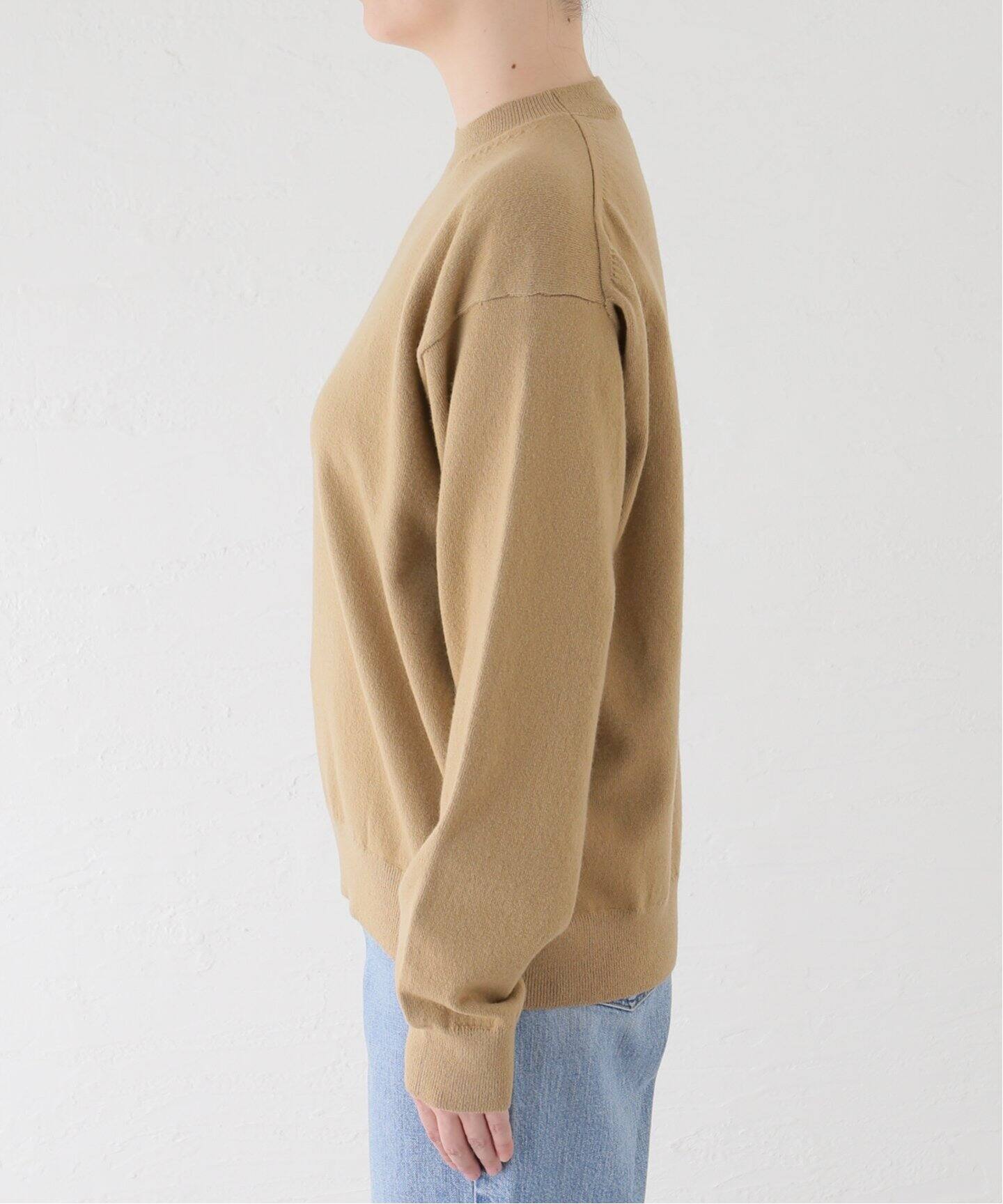 ROHE/ロヘ Crew neck with open armholeニット（ニット／セーター