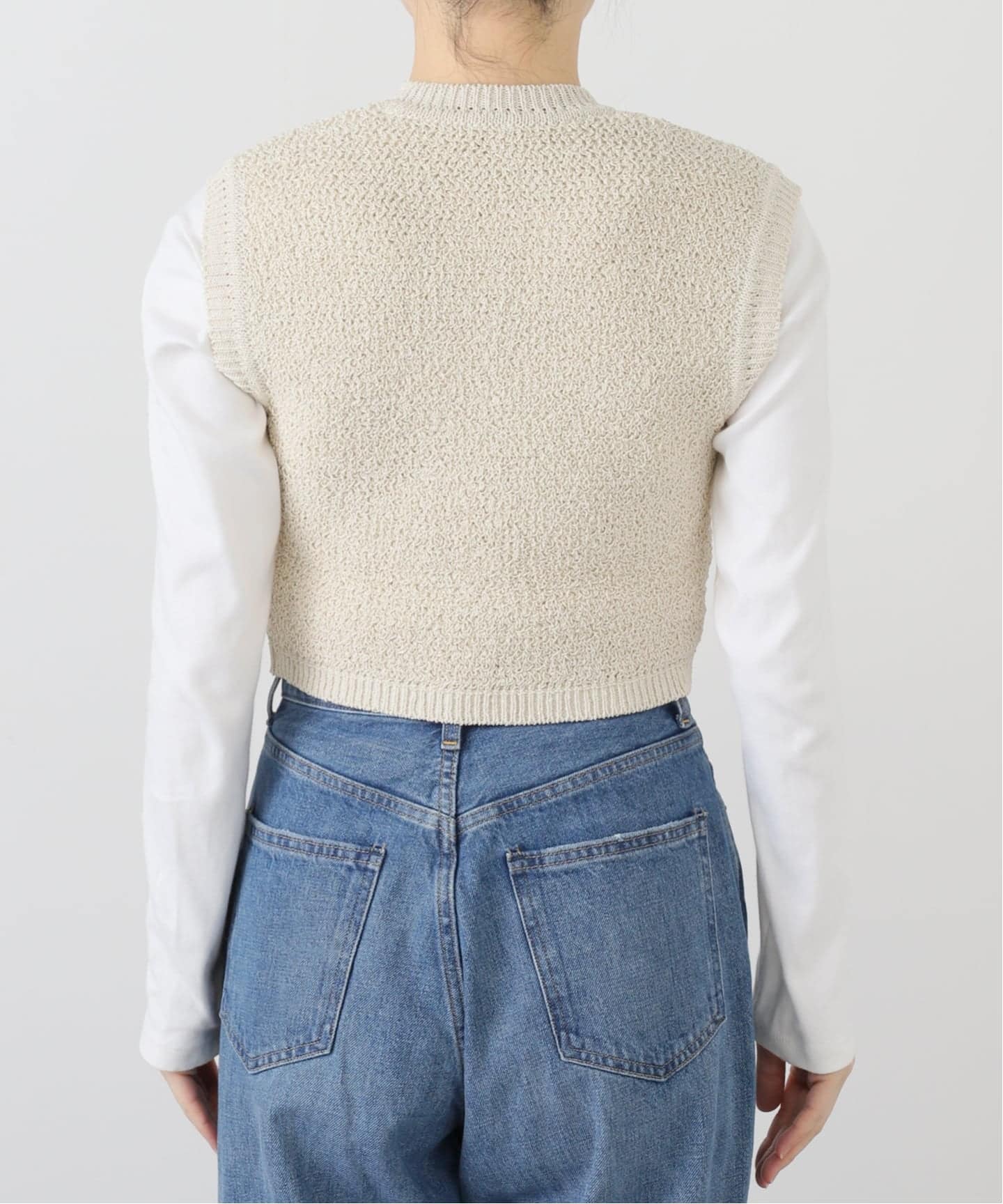 PAN / パン SILK PEARL KNIT ベスト（ベスト）｜Plage（プラージュ）の