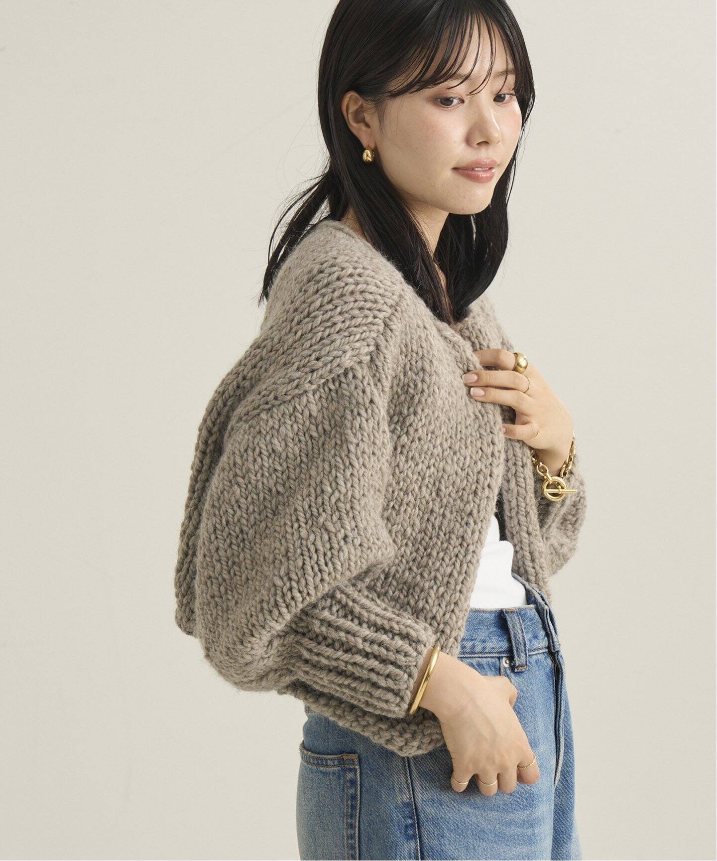 SEEALL/シーオール HAND BOLERO カーディガン（カーディガン）｜Plage 