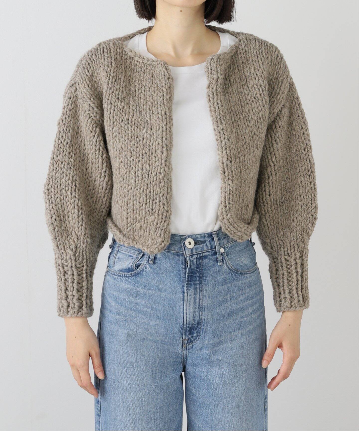SEEALL/シーオール HAND BOLERO カーディガン（カーディガン）｜Plage 