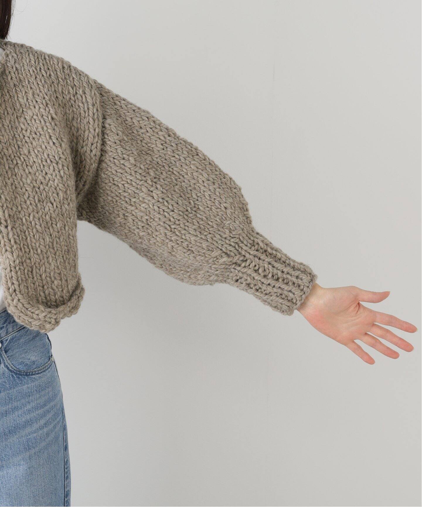 SEEALL/シーオール HAND BOLERO カーディガン（カーディガン）｜Plage 