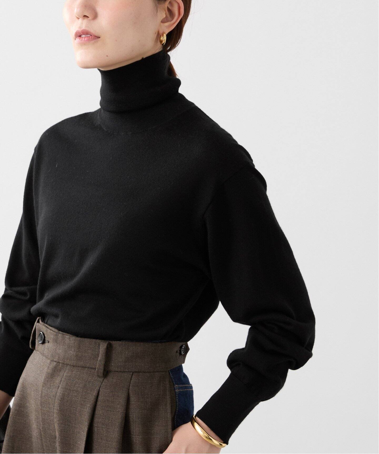 ライトウールタートルニット（ニット／セーター）｜VERMEIL par iena  