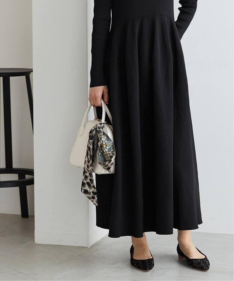 フォルムニットフレアワンピース（ワンピース）｜VERMEIL par  