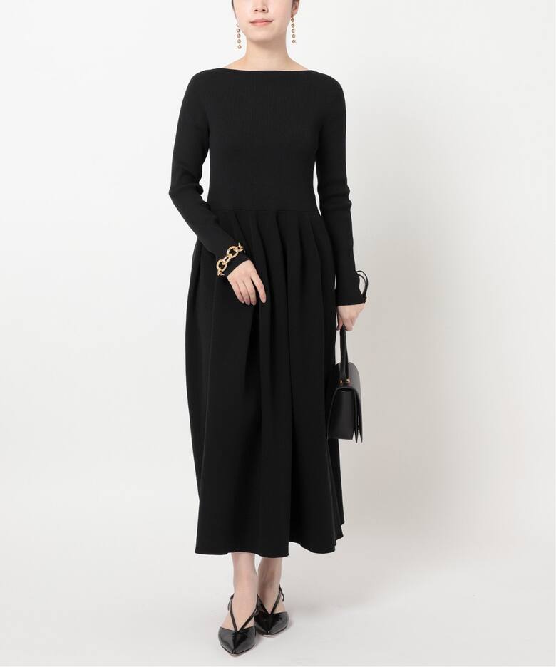 フォルムニットフレアワンピース（ワンピース）｜VERMEIL par  