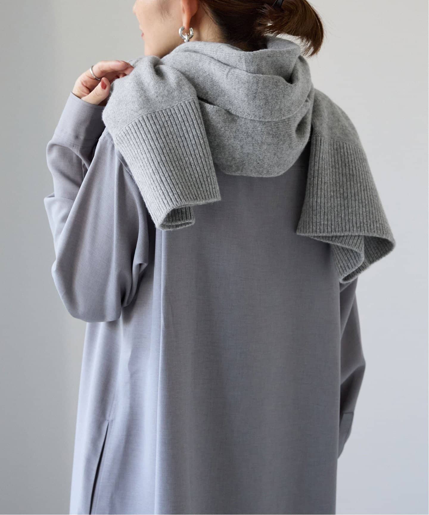 Pure merino wool ショートプルオーバー（ニット／セーター）｜VERMEIL