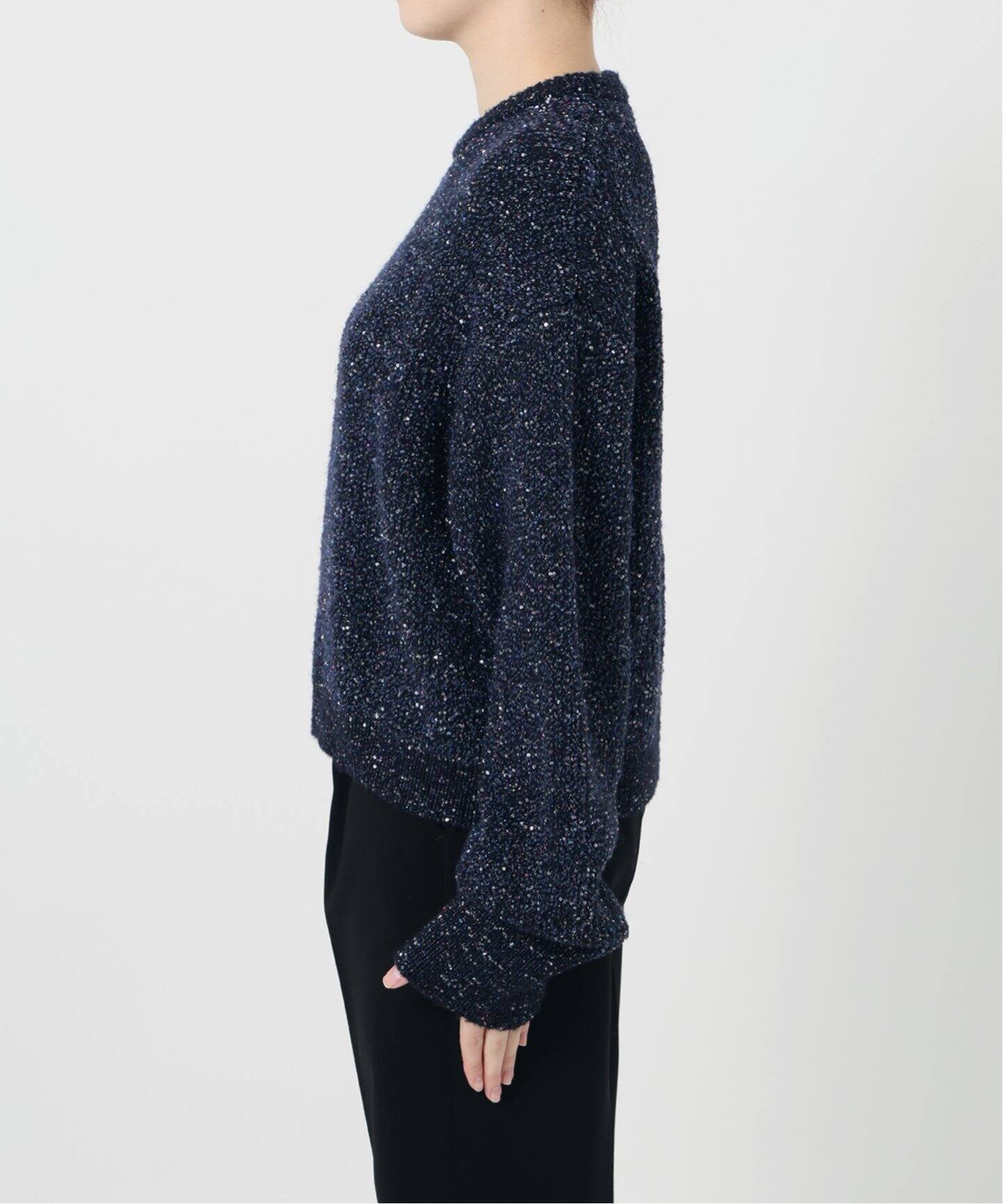 Bouleスパンコールニットプルオーバー（ニット／セーター）｜VERMEIL  