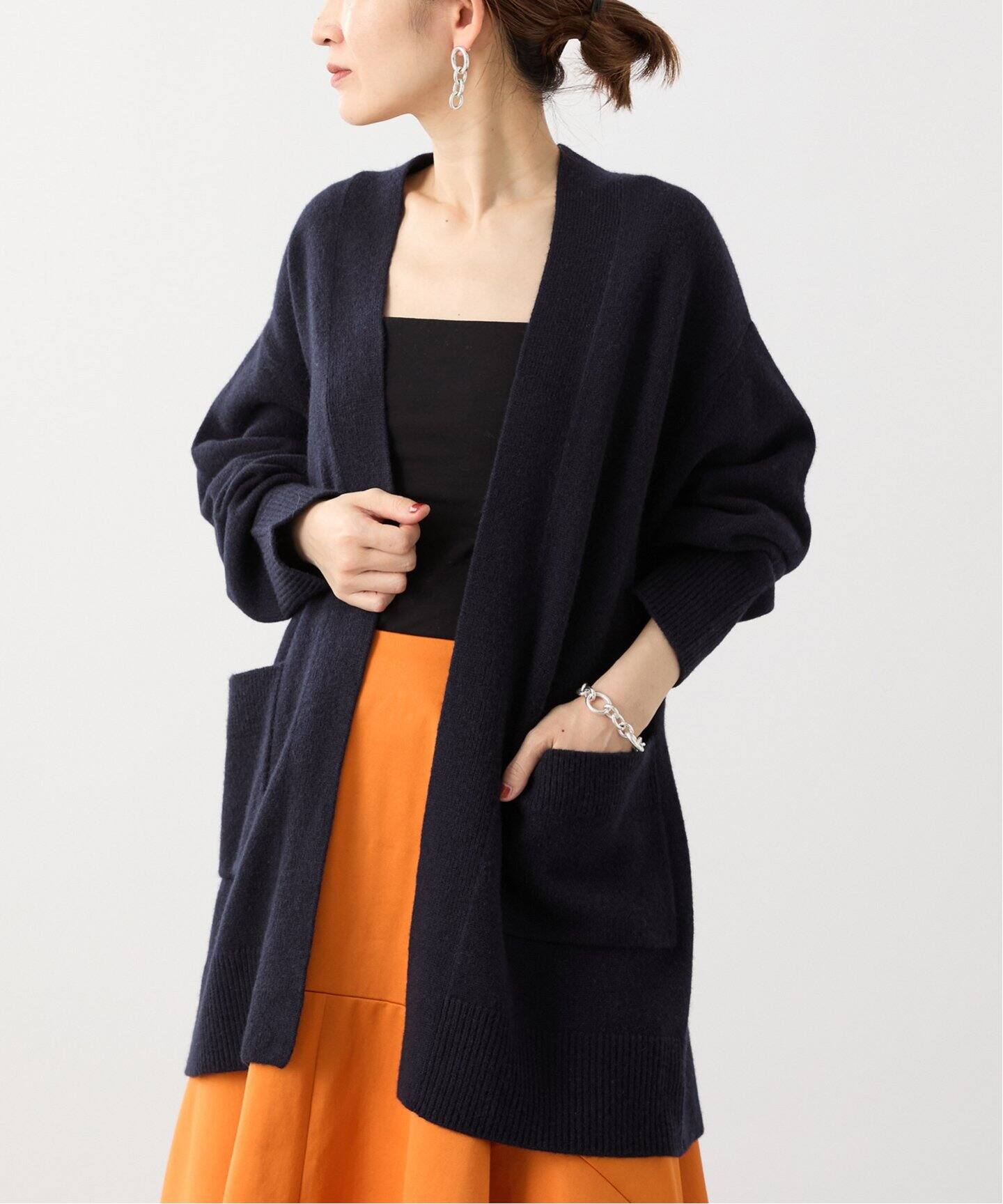 Pure merino wool ロングカーディガン（カーディガン）｜VERMEIL par 