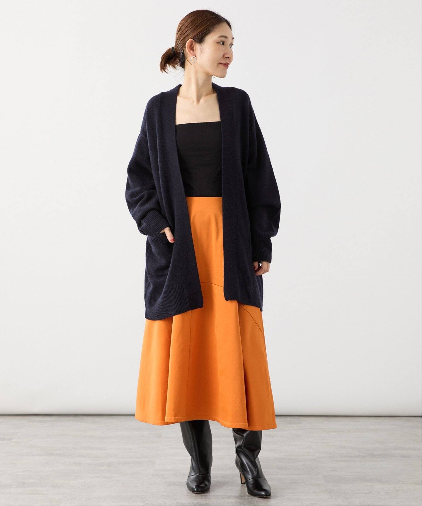 Pure merino wool ロングカーディガン（カーディガン）｜VERMEIL par 