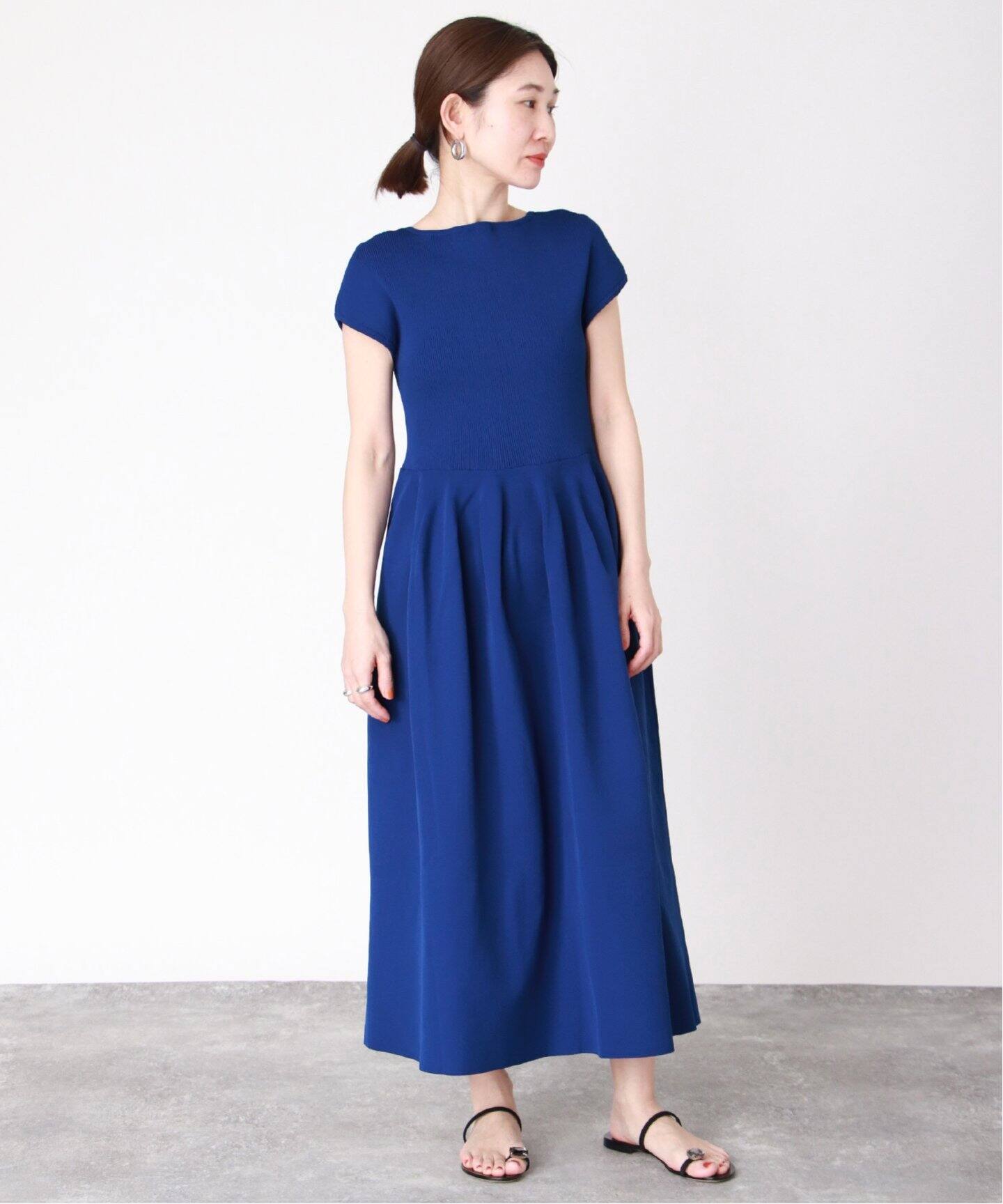 フォルムニット フレンチワンピース（ワンピース）｜VERMEIL par iena 