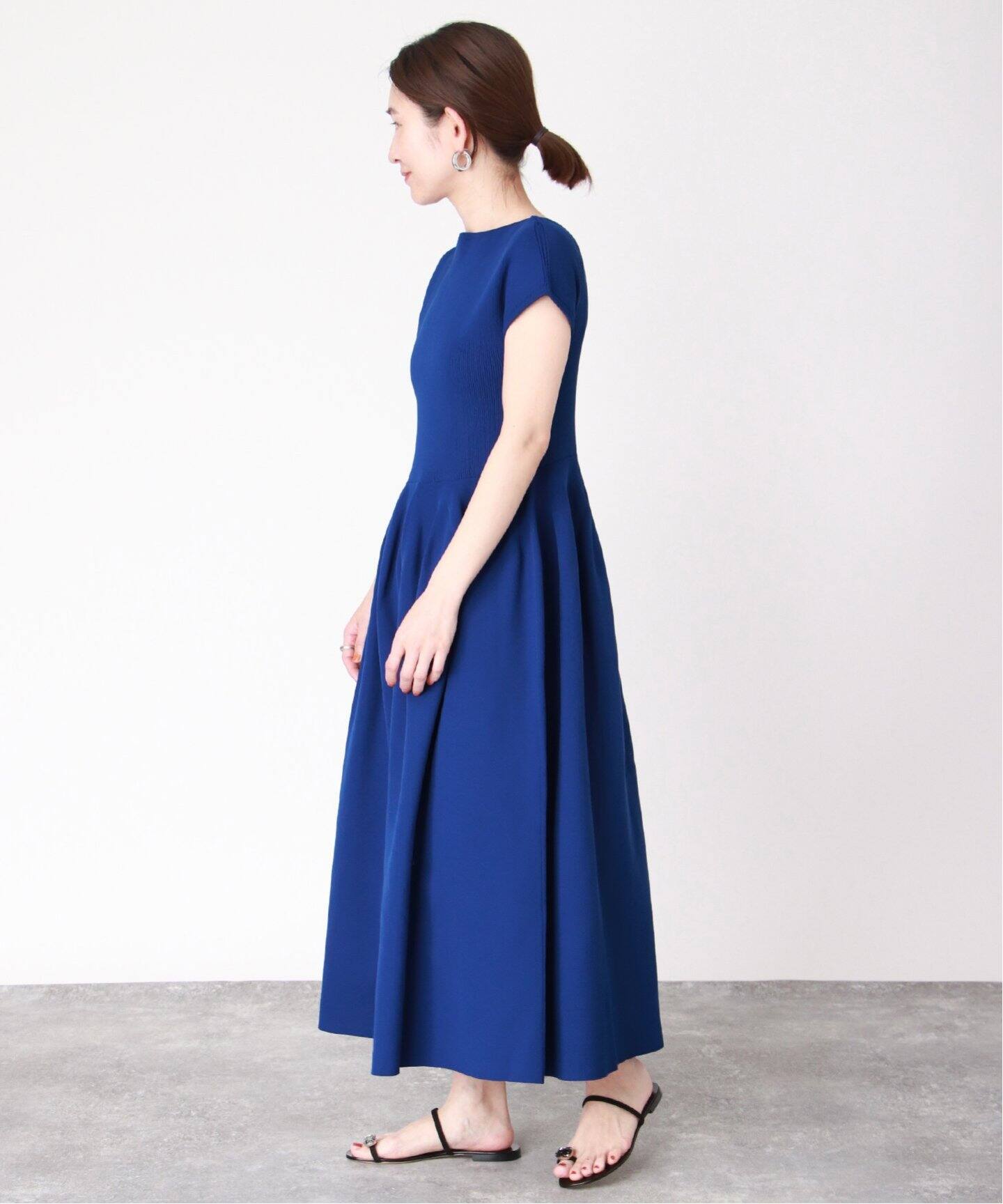 フォルムニット フレンチワンピース（ワンピース）｜VERMEIL par iena 