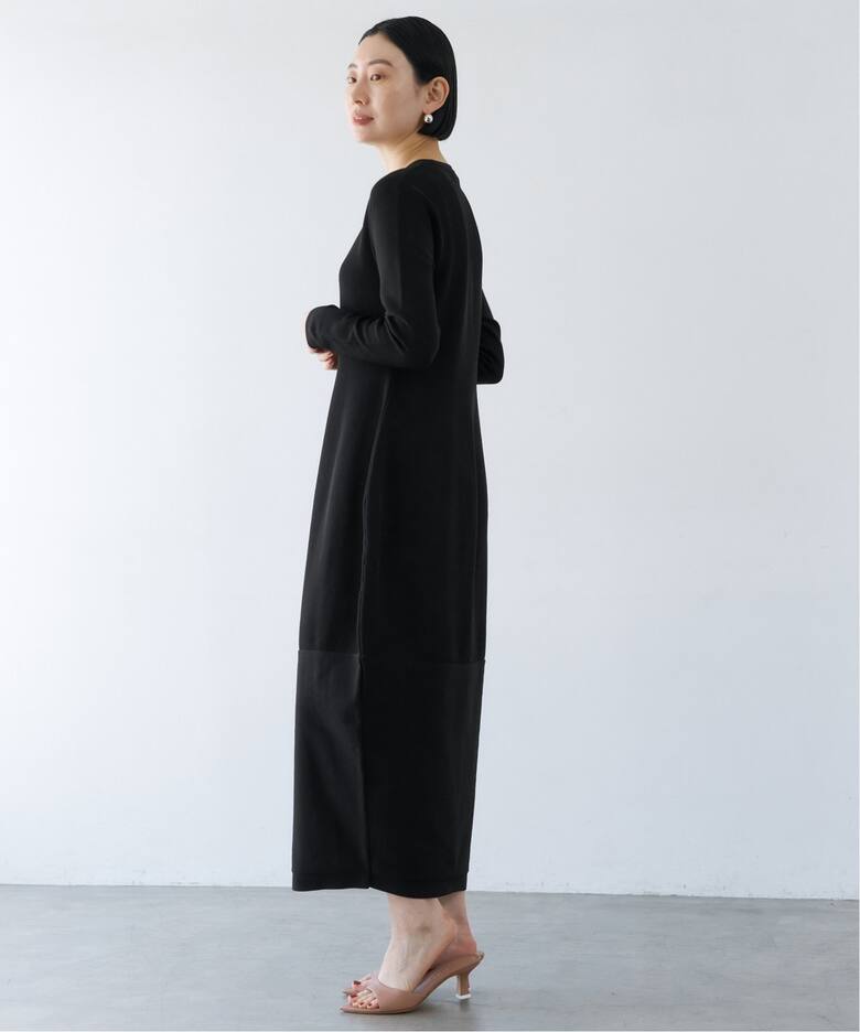フォルムニット バレルラインワンピース（ニットワンピース）｜VERMEIL 