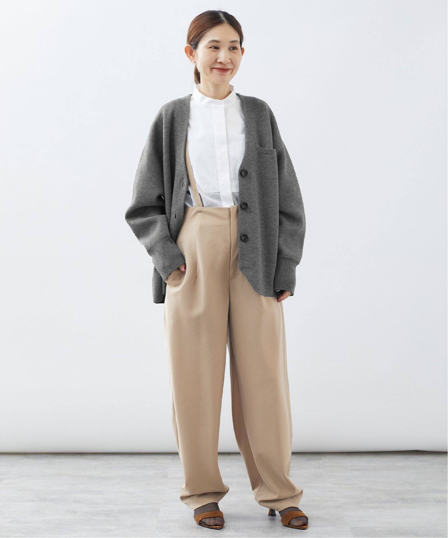 wool ダブルフェイスニットカーディガン（カーディガン）｜VERMEIL par  