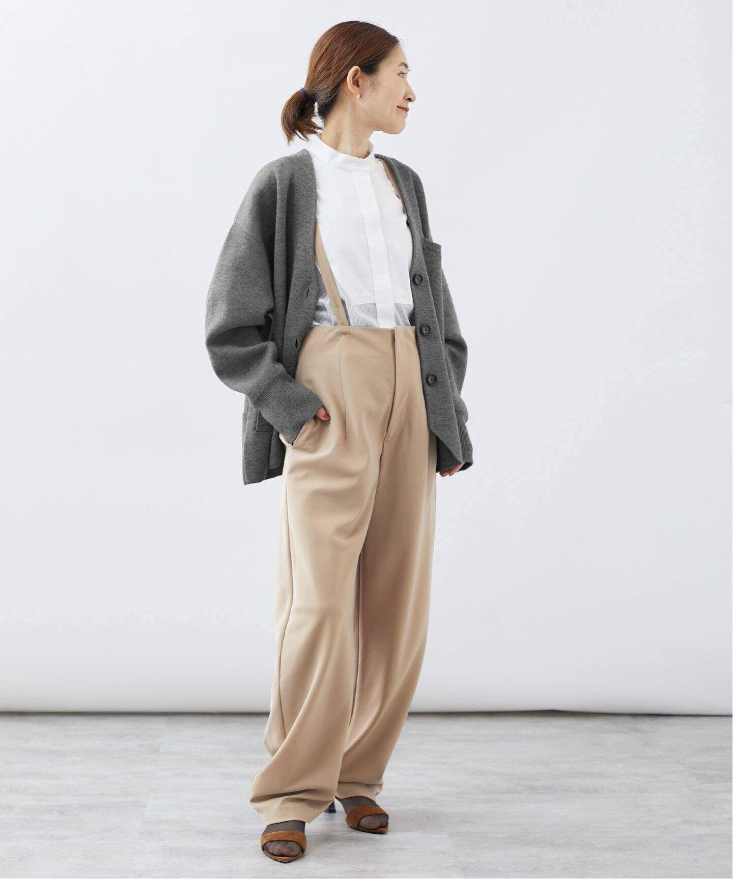 wool ダブルフェイスニットカーディガン（カーディガン）｜VERMEIL par 