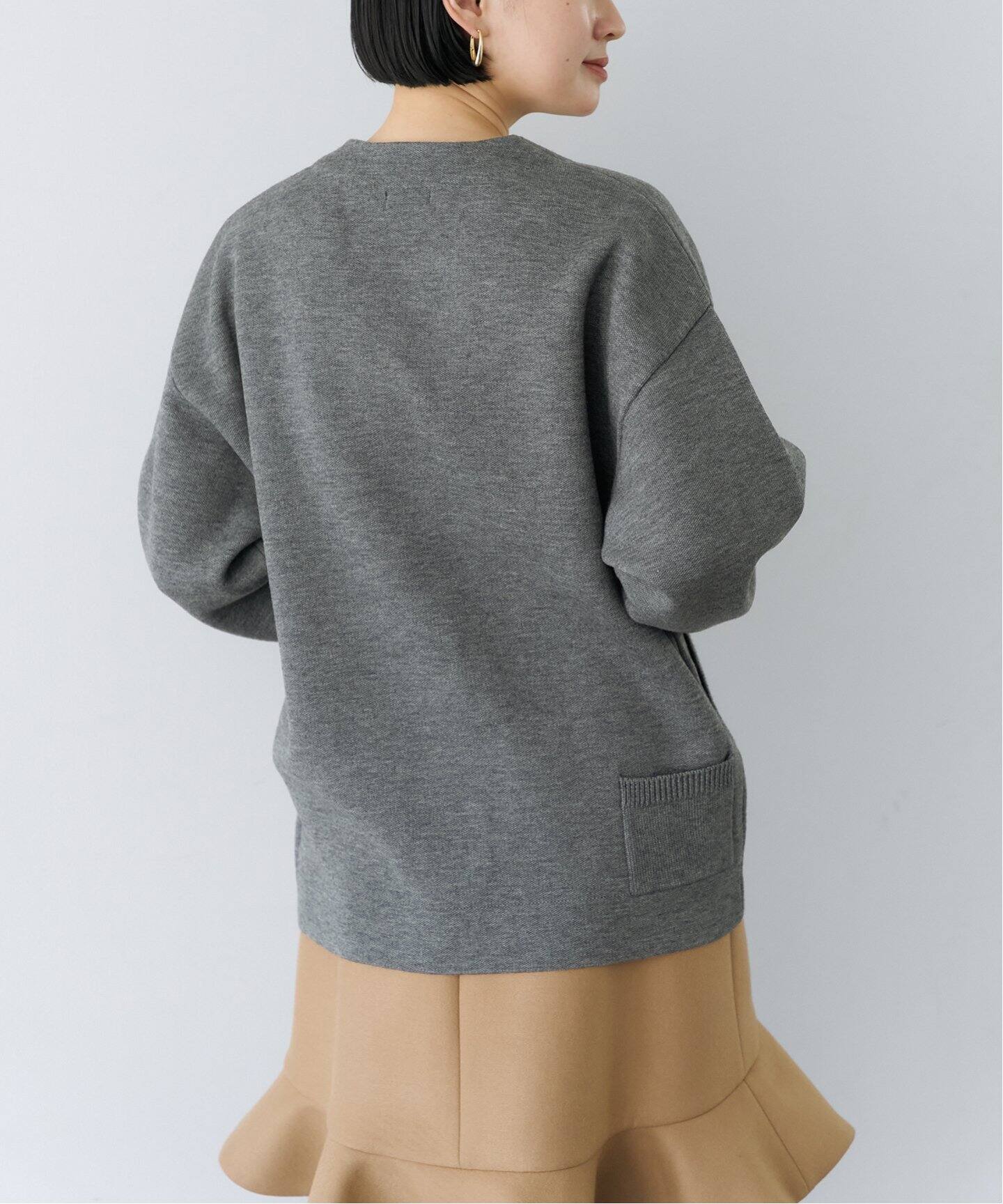 wool ダブルフェイスニットカーディガン（カーディガン）｜VERMEIL par  