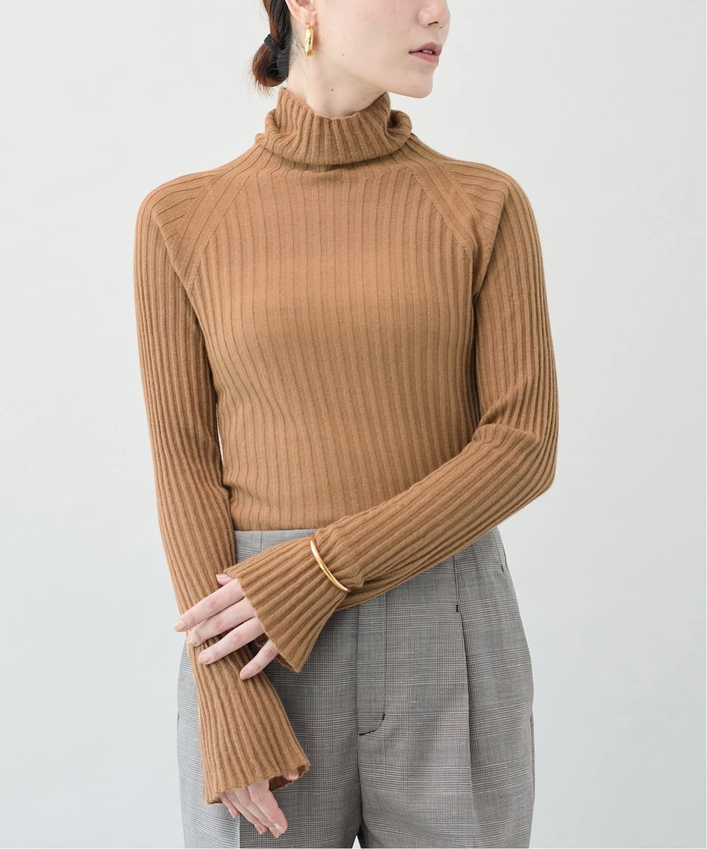 ENRICA(エンリカ) カシミヤシルクRib 24W002KNIT193（ニット／セーター