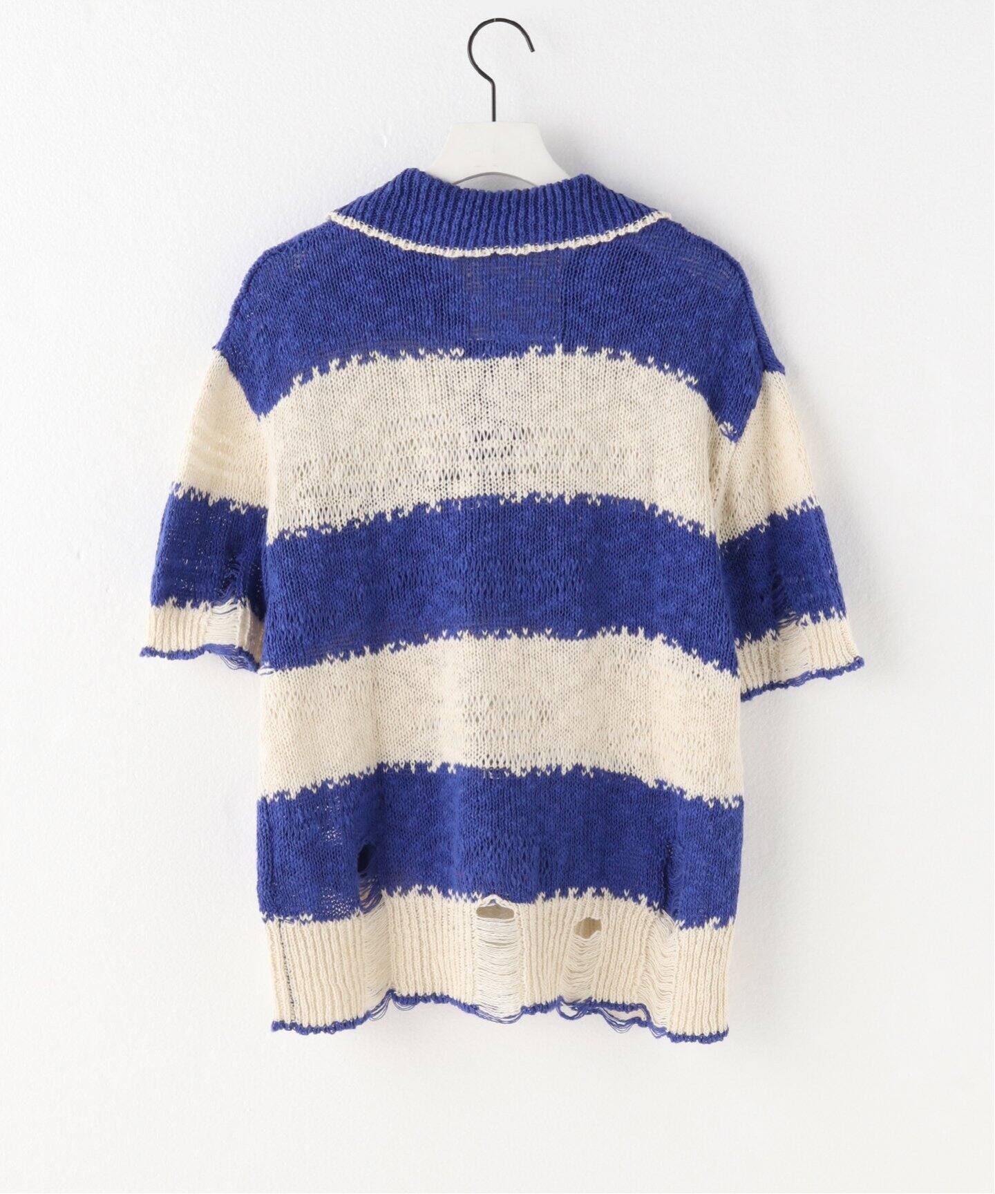 Plateau Studio / プラトースタジオ】SS KNIT ポロシャツ（ポロシャツ 