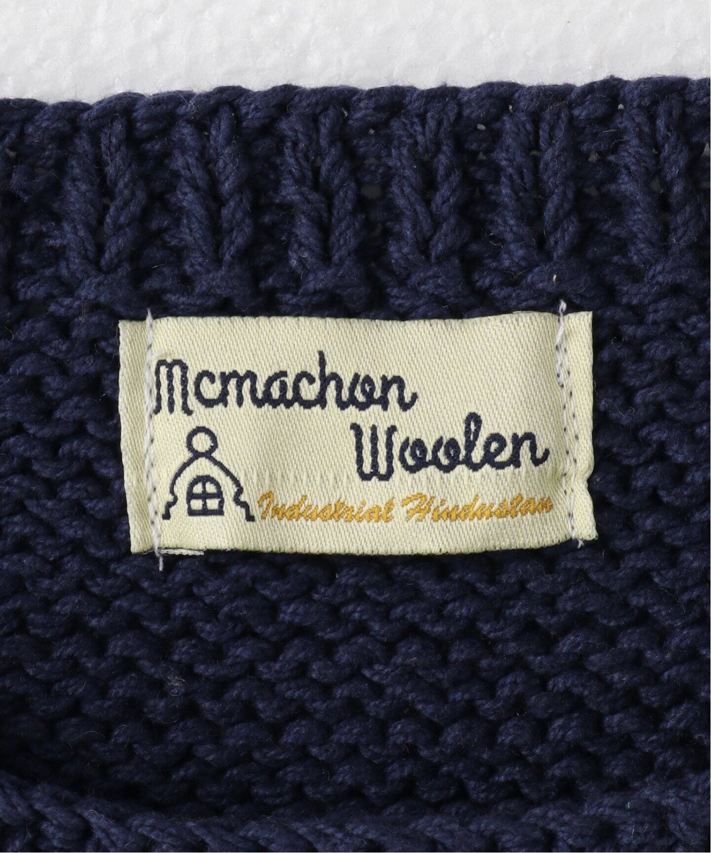 MacMahon Knitting Mills/マクマホンニッティングミルズ】 Vest-Pocket  