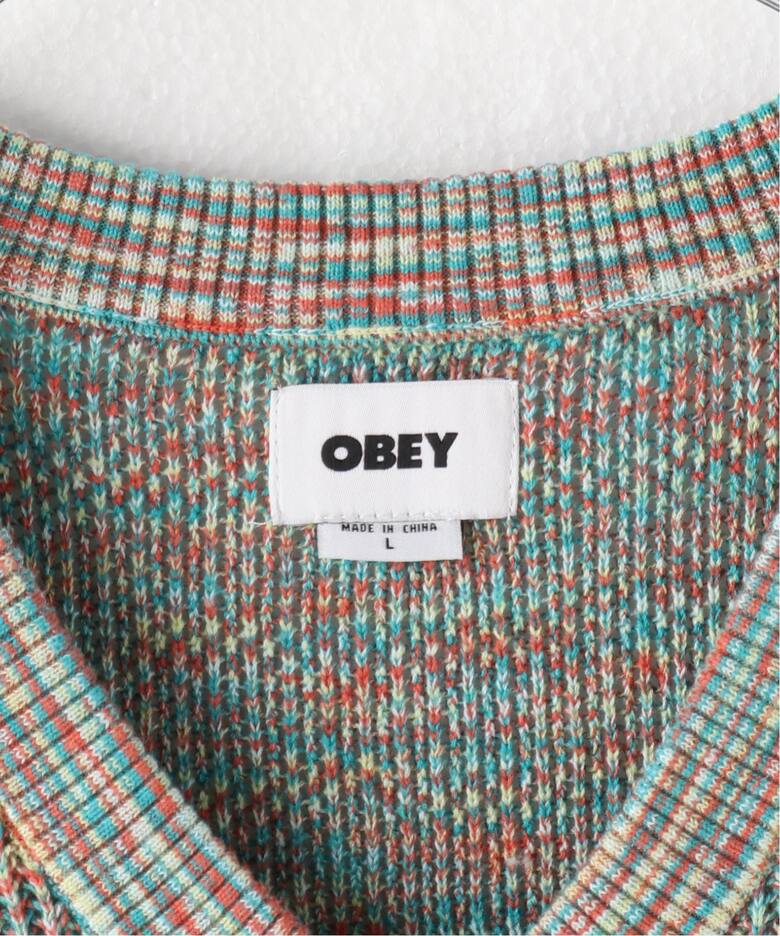 OBEY / オベイ】 CLYNTON SWEATER VEST（ベスト）｜JOINT WORKS