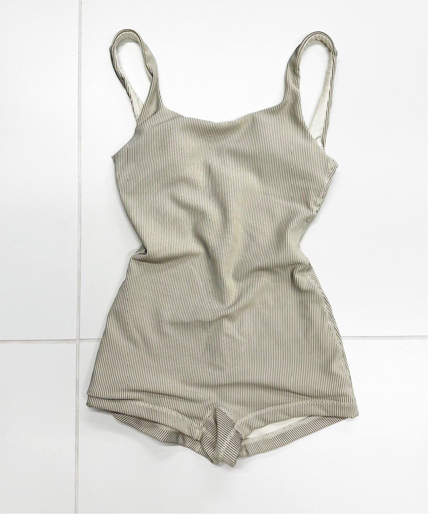 ZULU&ZEPHYR/ズールーアンドゼファー】COCONUT STRIPE RIB SWIMWEAR 