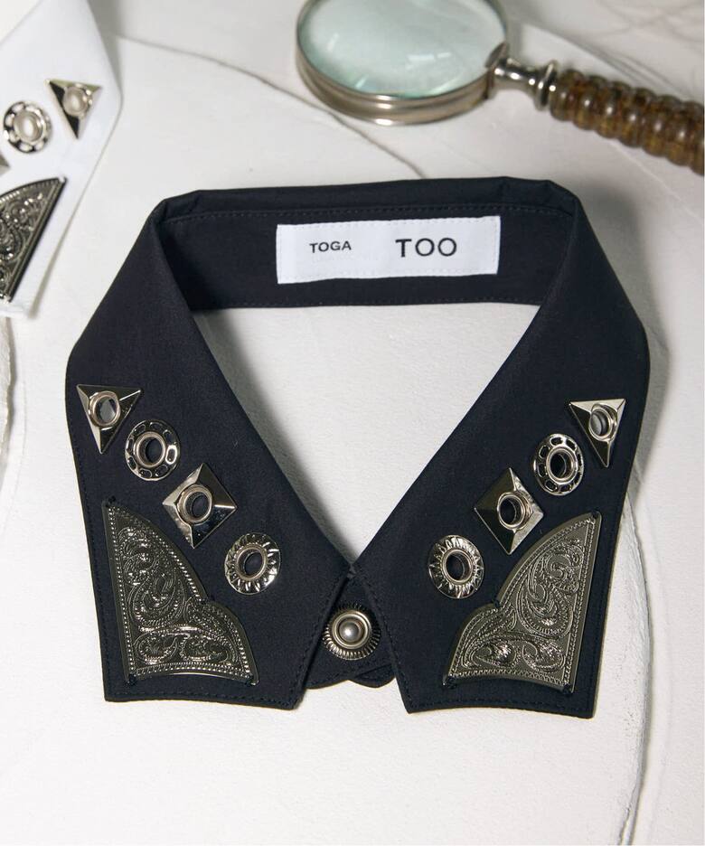 TOGA PULLA METAL COLLAR TZ242-AC951：付け襟（その他ファッション  