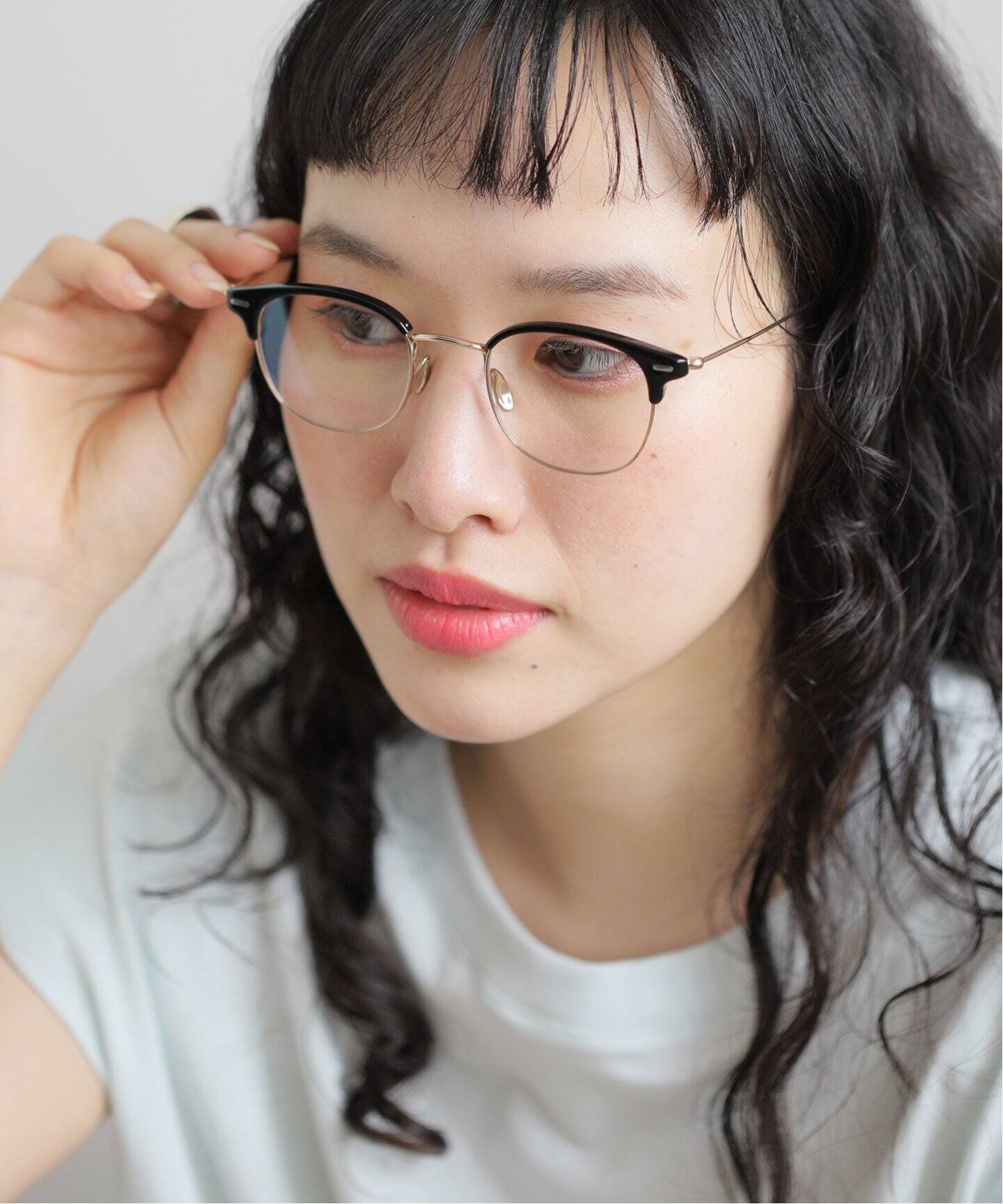 試着のみ YUICHI 恋しく TOYAMA UD156 メガネ ブラック