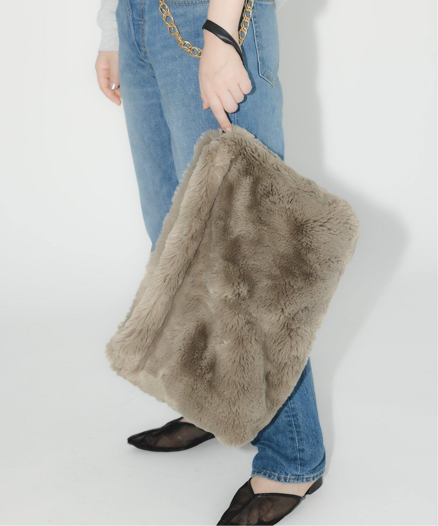 フェイクファークラッチ（クラッチバッグ）｜Bonum（ボナム）の通販  