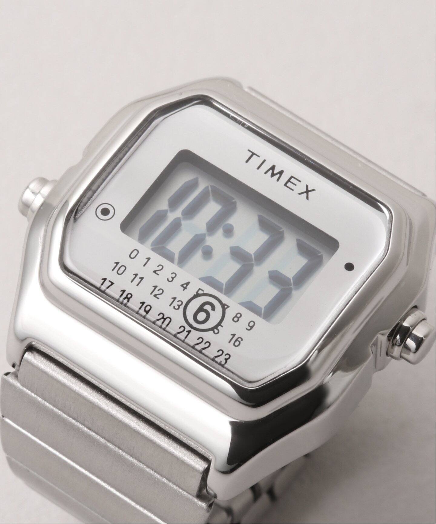 CARRYME/TIMEX × MM6 Maison Margiela T80 Ring Watch Silver｜腕時計  