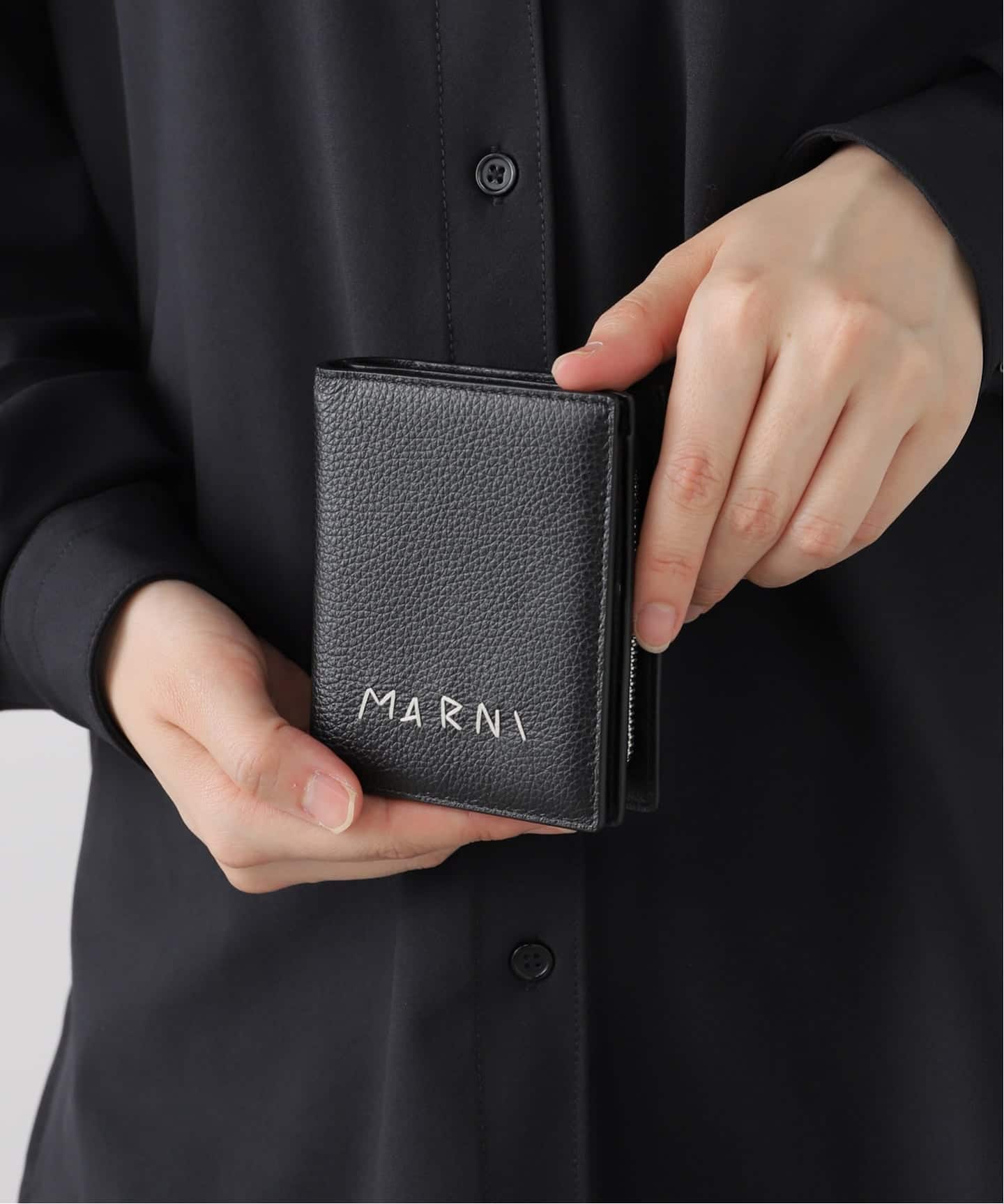 【さちりん】MARNI/マルニ COMPACT ZIP WALLET MARNI/マルニ】COMPACT ZIP WALLET（財布・コインケース