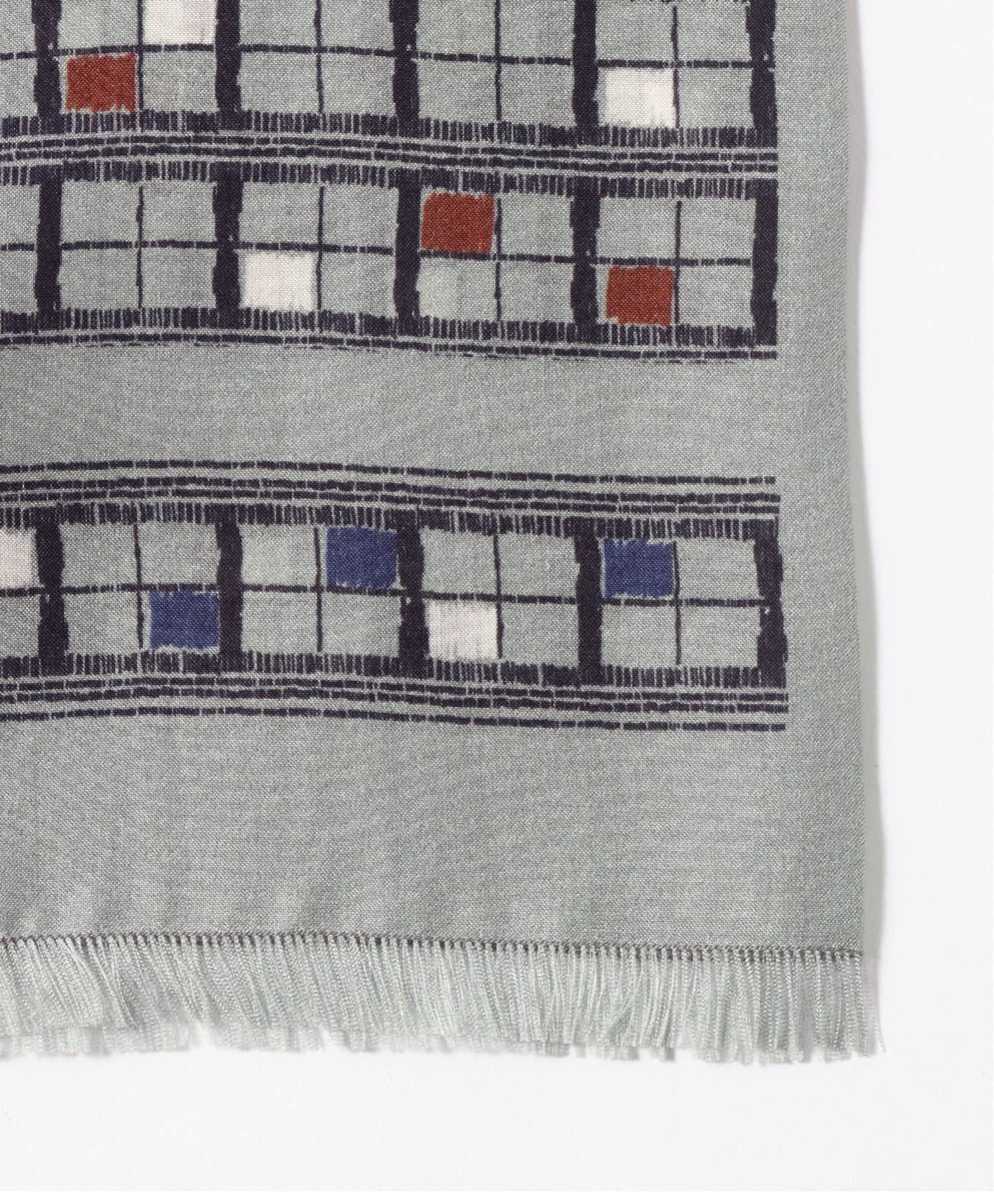 Fratelli Luigi / フラテッリ ルイージ】Like Night Lattice Scarf