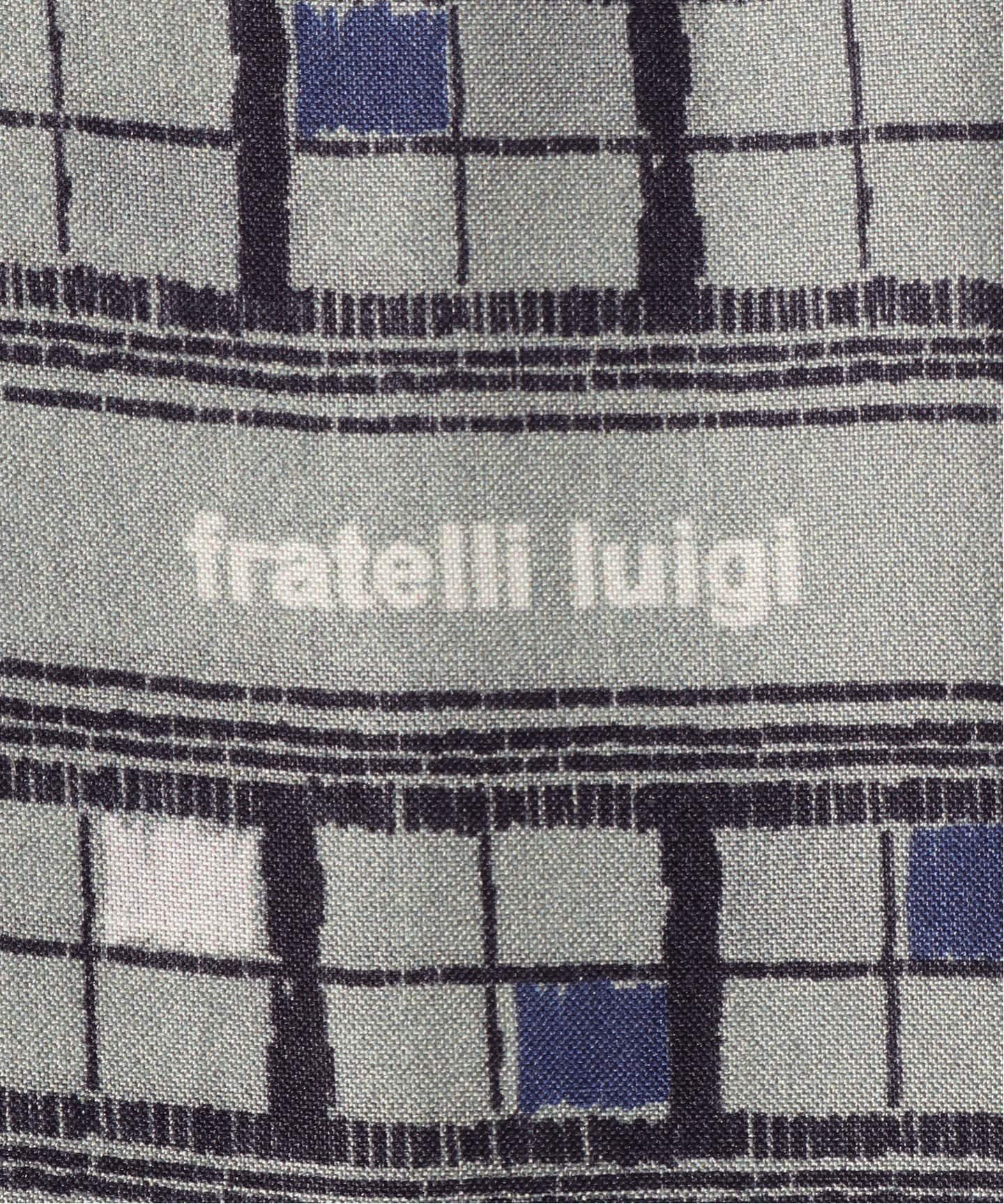 Fratelli Luigi / フラテッリ ルイージ】Like Night Lattice Scarf