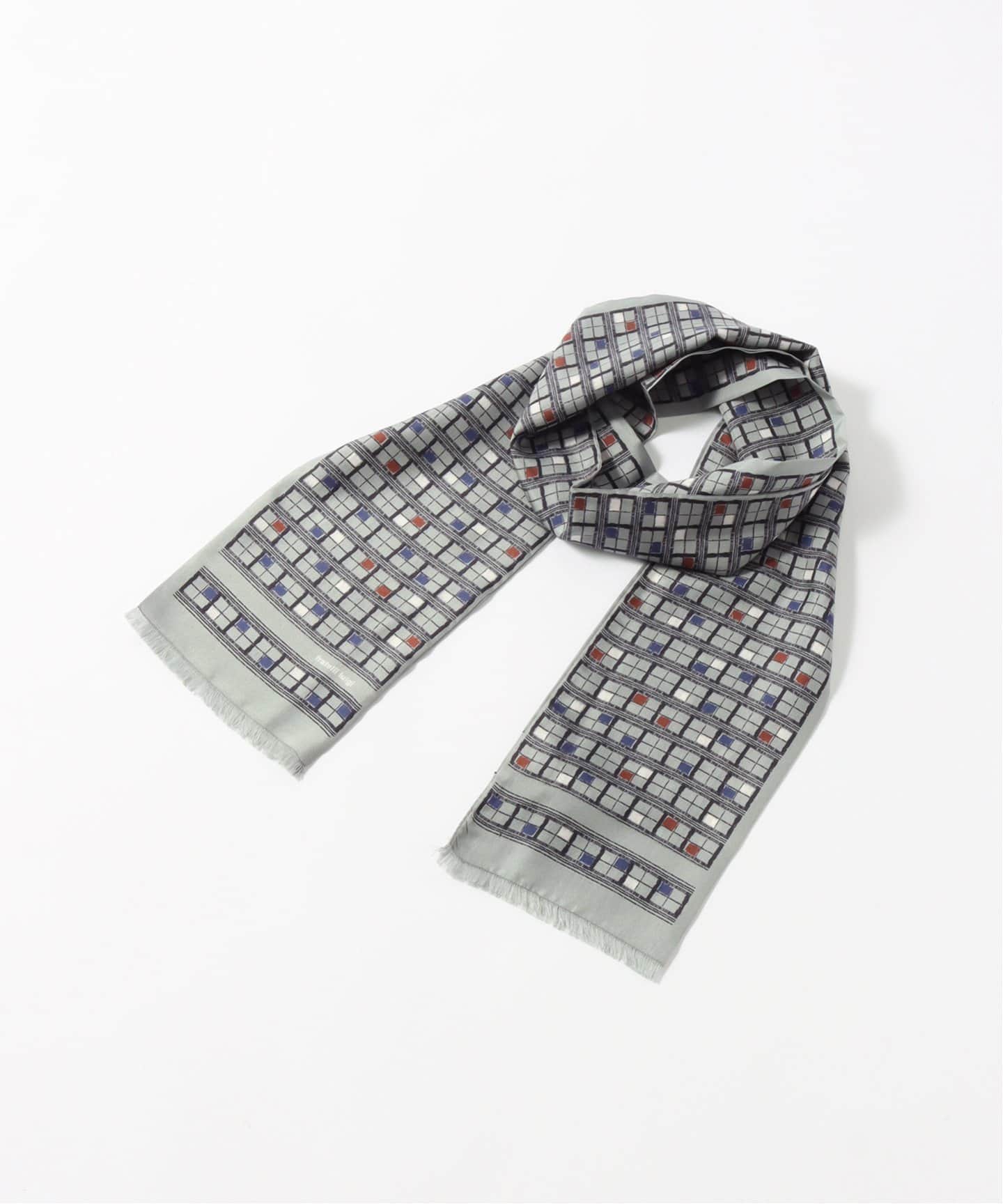 Fratelli Luigi / フラテッリ ルイージ】Like Night Lattice Scarf