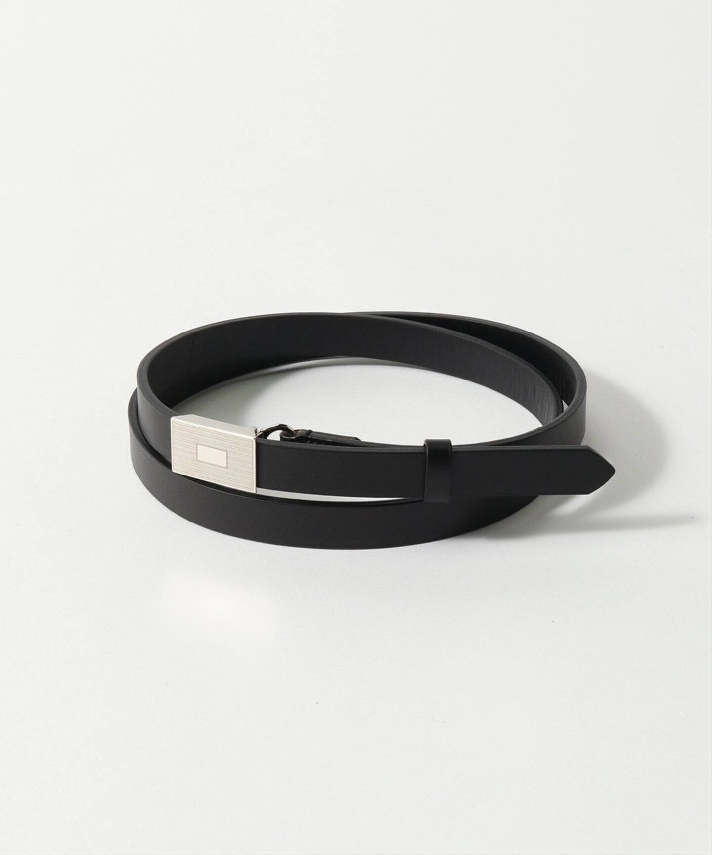 AURALEE LEATHER SLIDE BELT A24AB03RP-M（ベルト）｜EDIFICE  