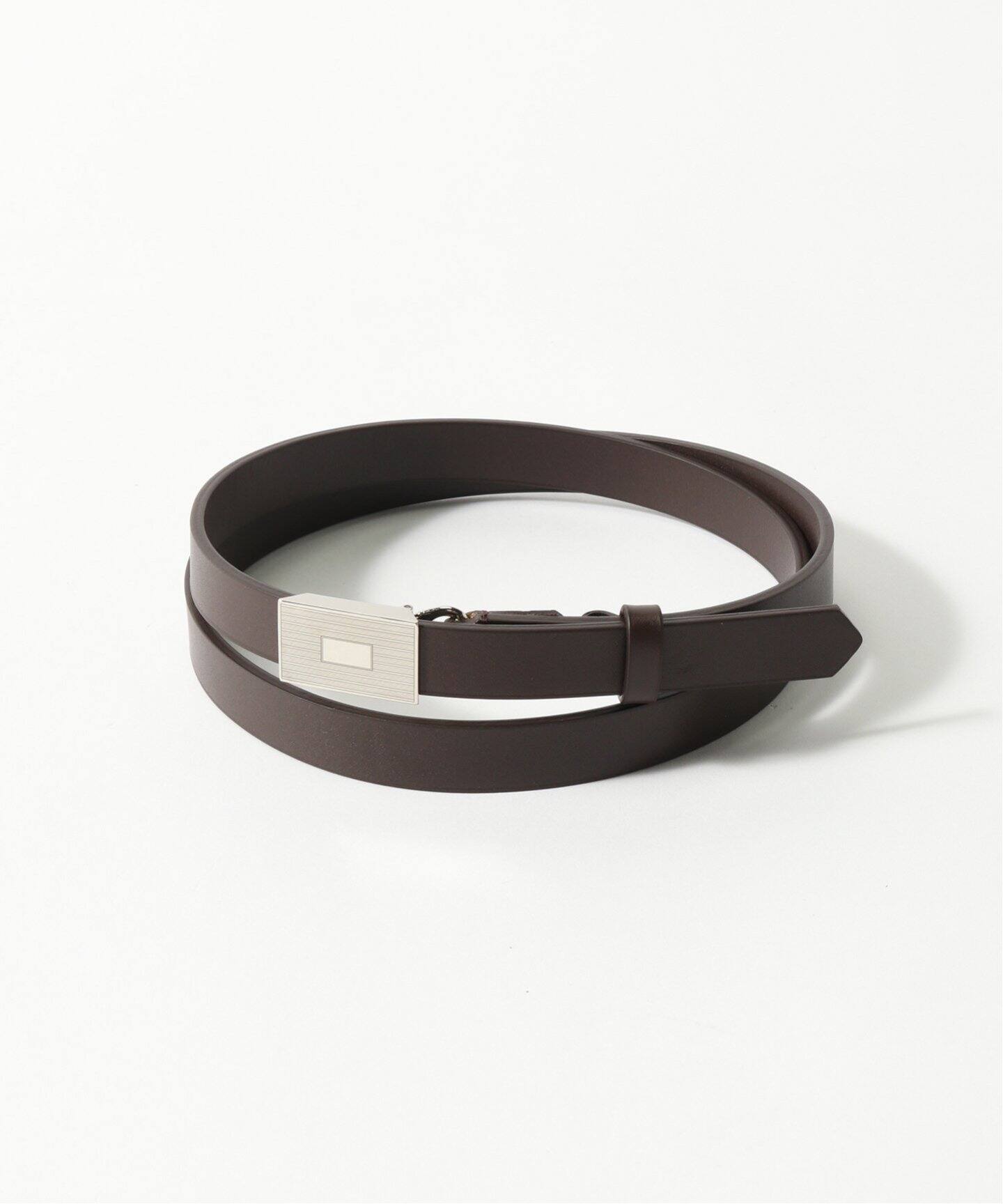 AURALEE LEATHER SLIDE BELT A24AB03RP-M（ベルト）｜EDIFICE  