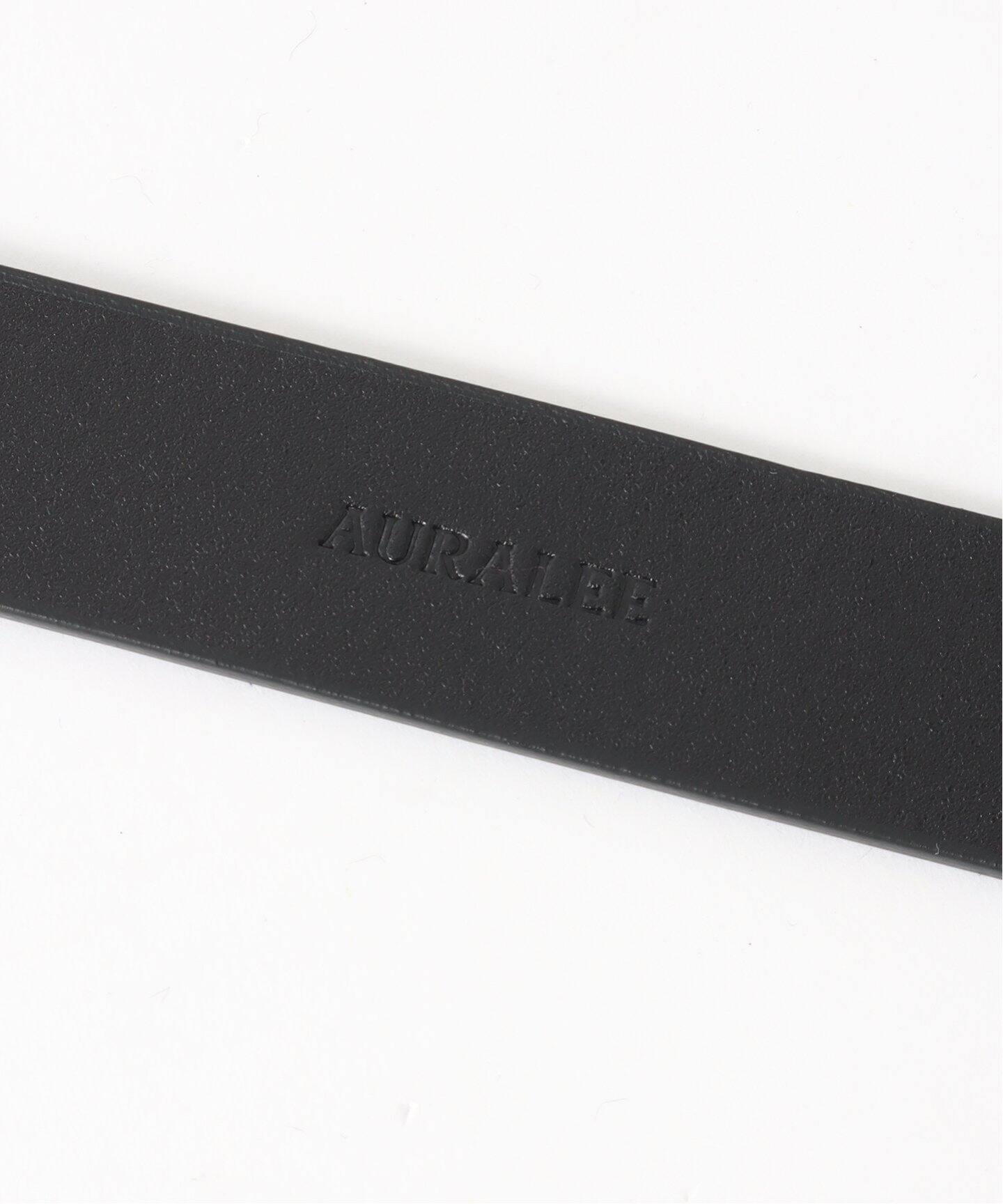 AURALEE (オーラリー) LEATHER SQUARE BUCKLE BELT A24AB04RP-M 