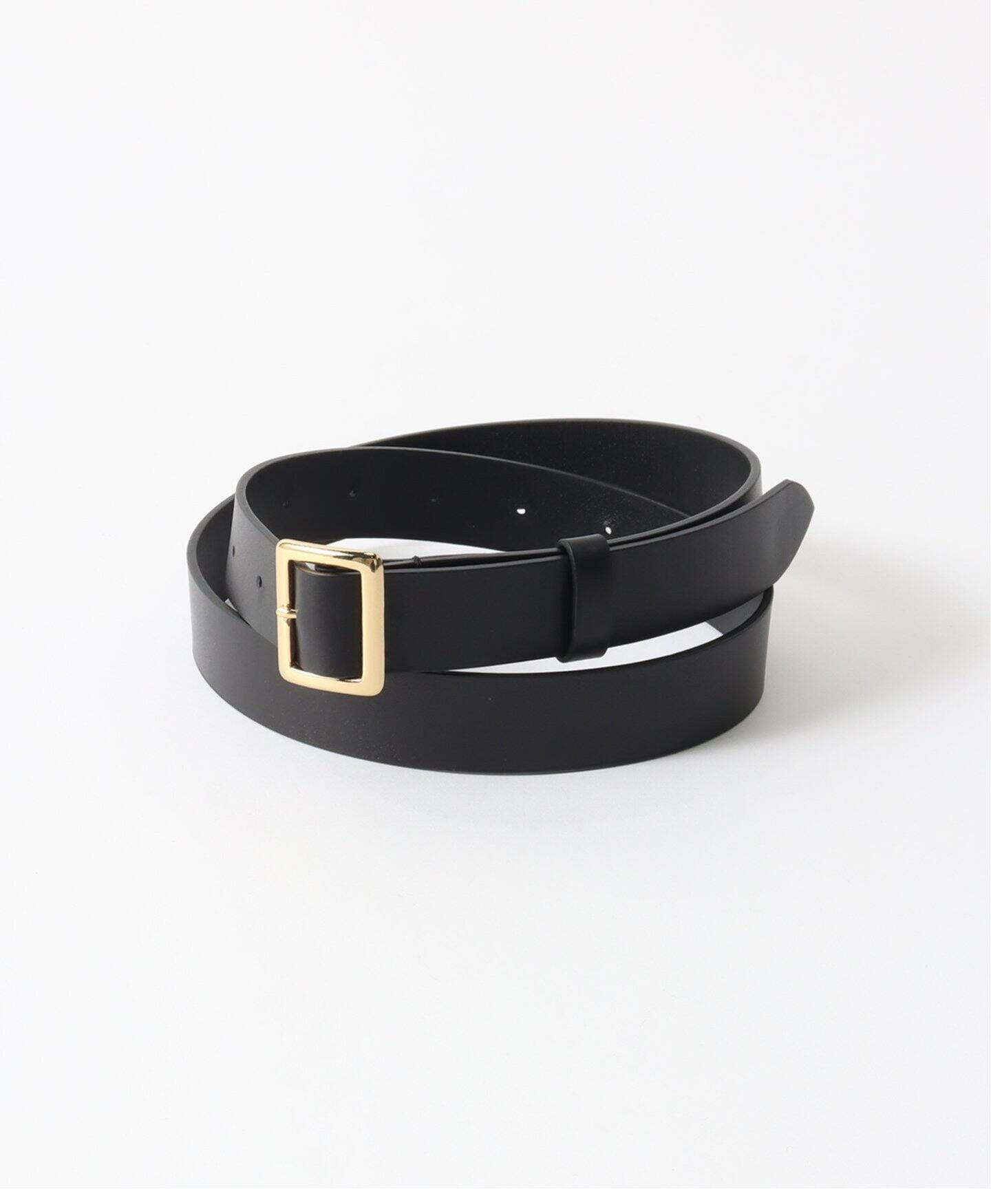 AURALEE (オーラリー) LEATHER SQUARE BUCKLE BELT A24AB04RP-M 