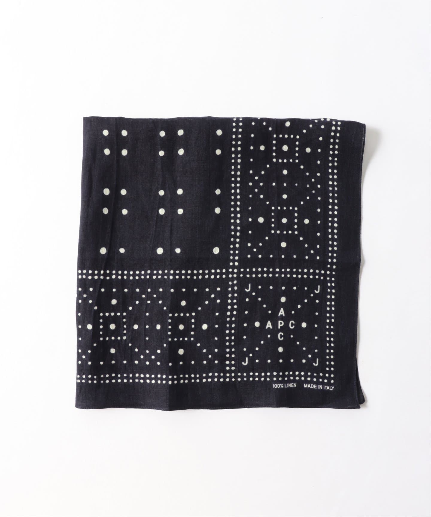 A.P.C. アーペーセー JJJJound ジョウンド バンダナ A.P.C.×JJJJound ( アーペーセー×ジョウンド) FOULARD JJJOUND