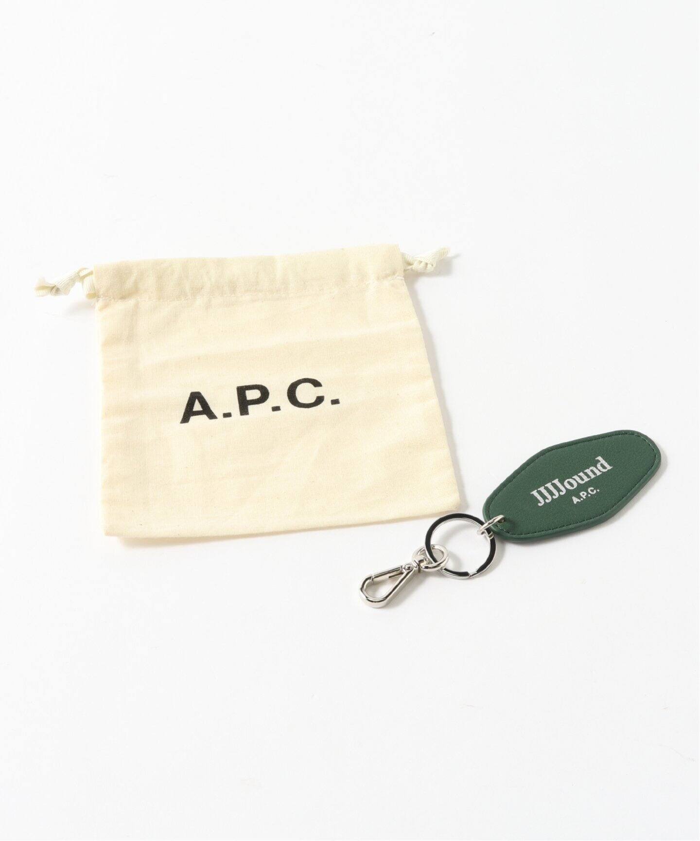 A.P.C. JJJJound Hotel Key tag キーホルダー