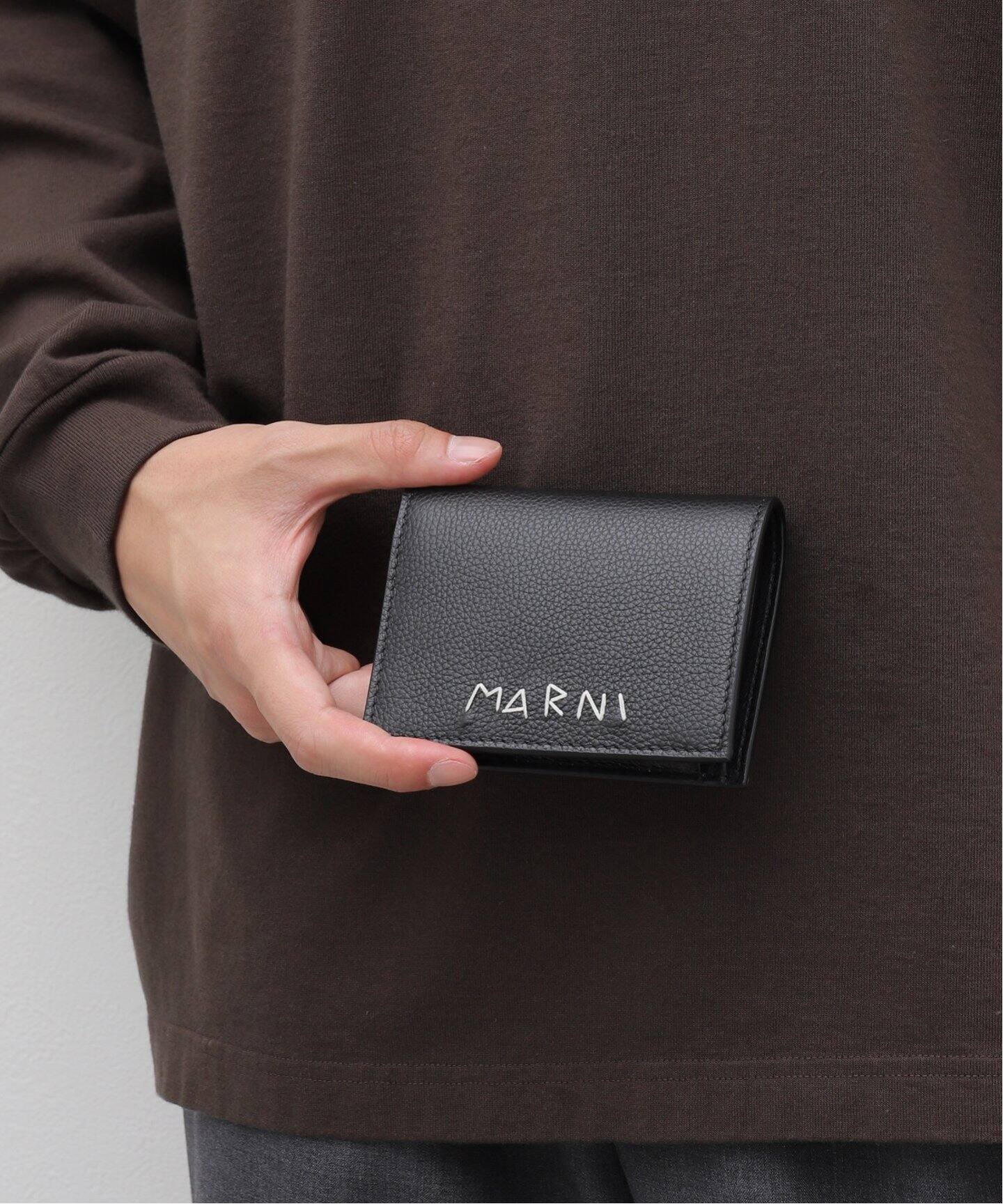 MARNI(マル二) BIFOLD WALLET PFMI0098U0/P6533（財布・コインケース  