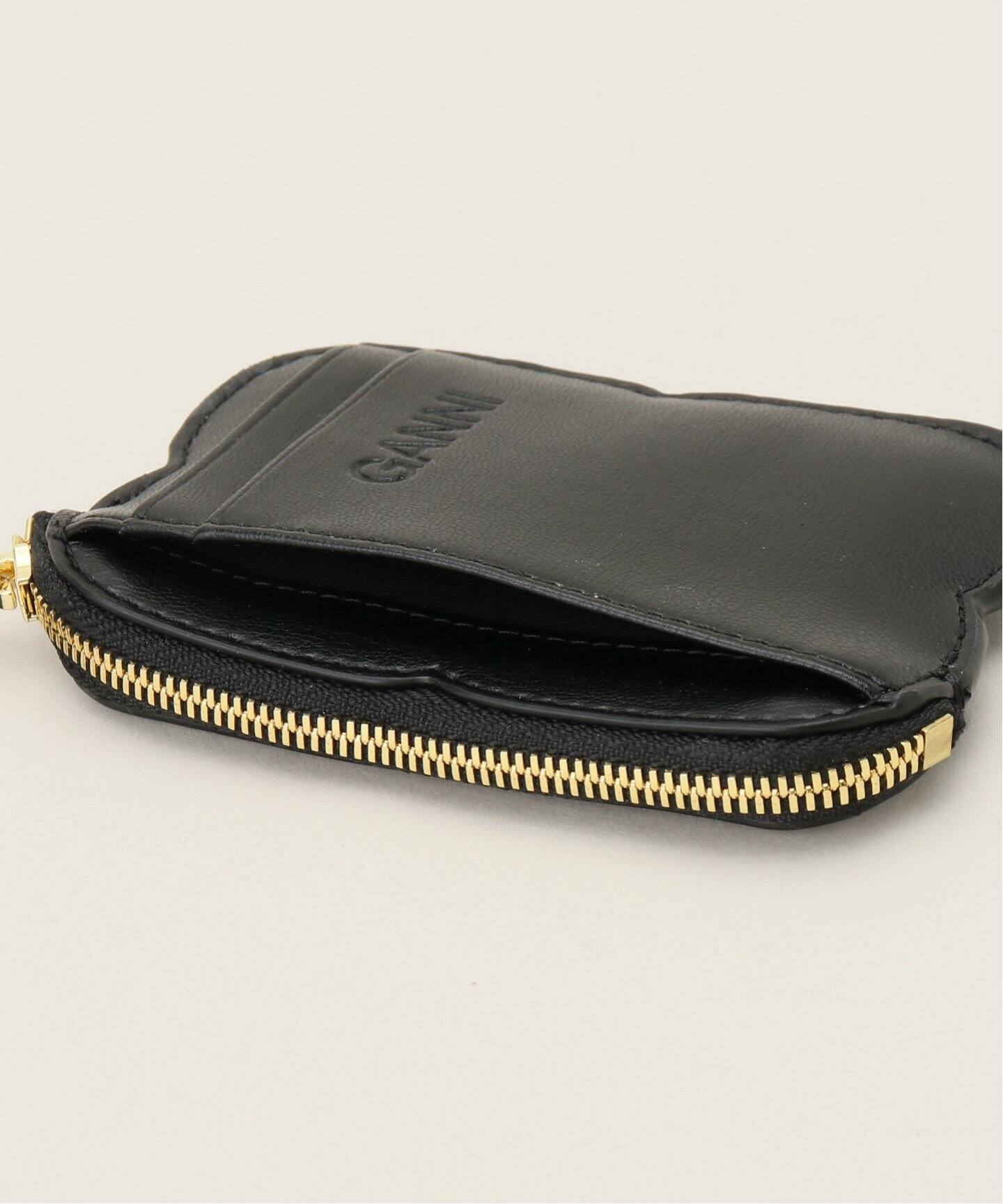 GANNI/ガニー】Bou Compact Zipped Wallet：財布（財布・コインケース 